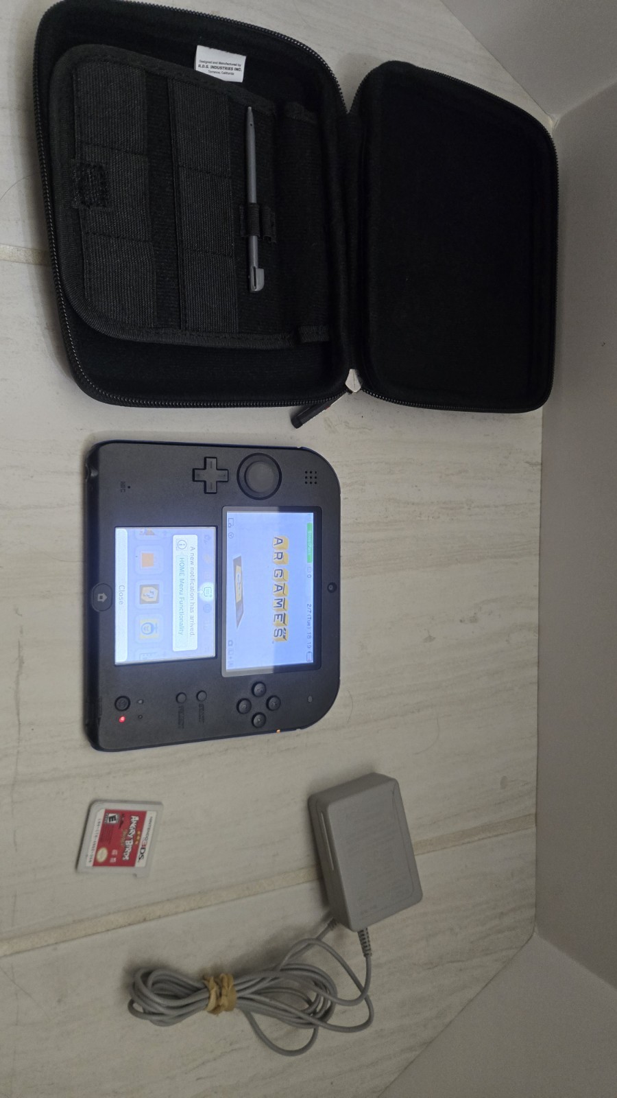 Nintendo 2DS Launch Edition Crimson Red Handheld System