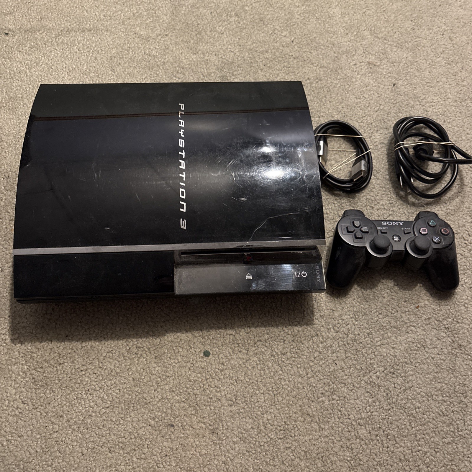 Sony PlayStation 3 Backwards Compatible CECHA01 Tested