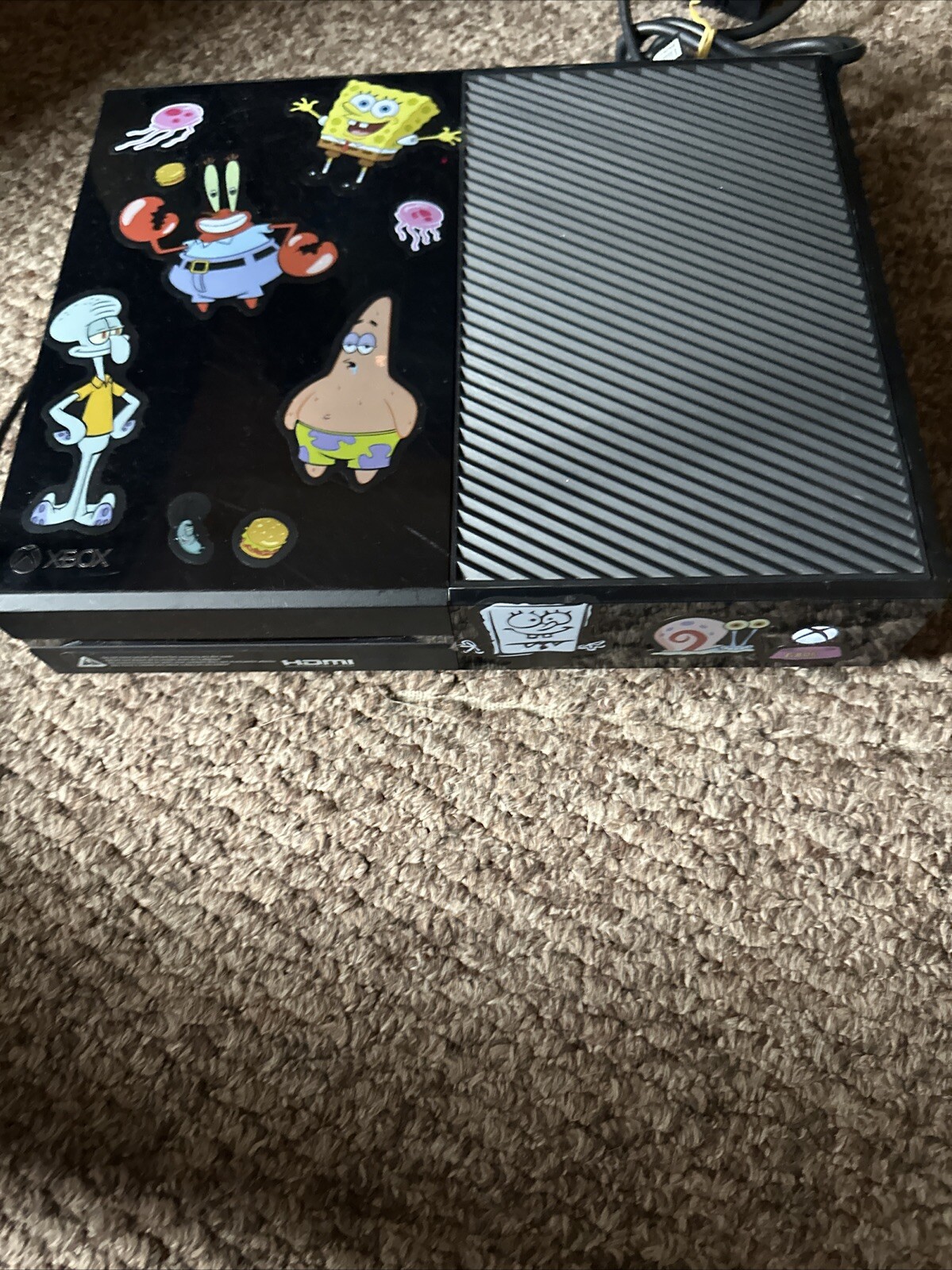 Microsoft Xbox One 1TB Black Console With Controller Console XB1 Video Gaming