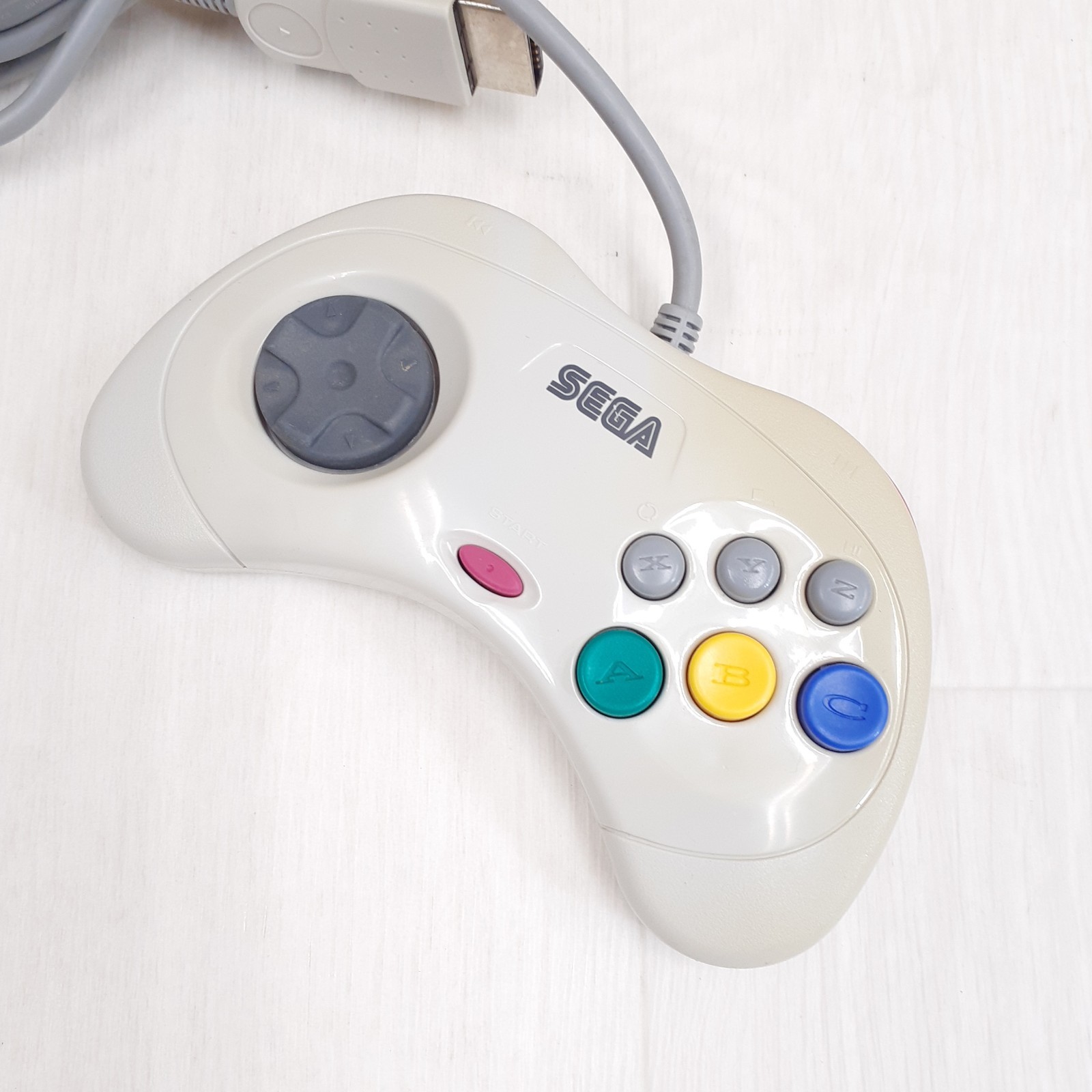 SEGA SATURN CONSOLE bundle 2 Controllers 5 Games &Cables Japan White DAYTONA USA