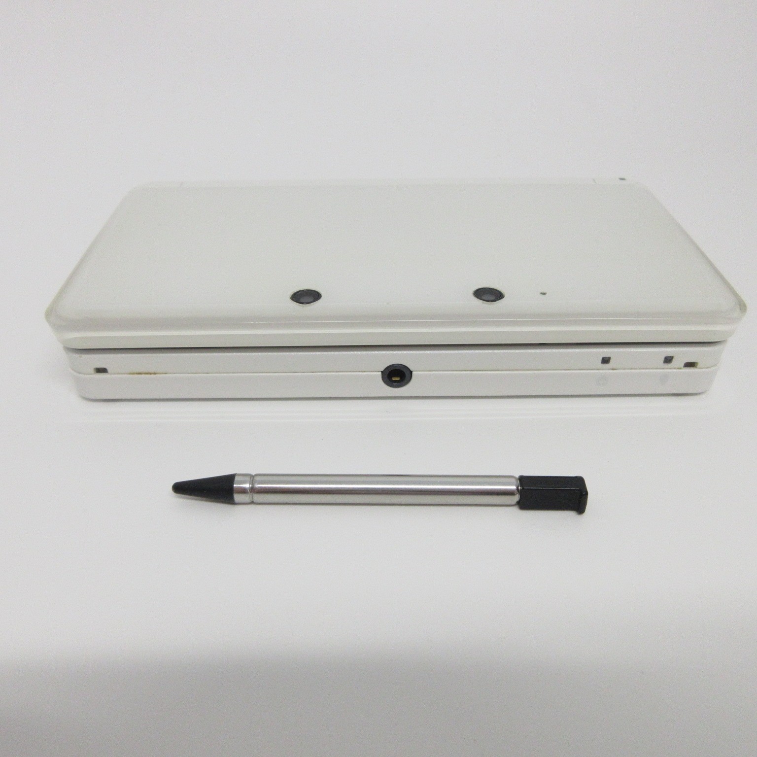【Very Good】Nintendo 3DS Ice White Console ONLY Japanese Edition #DEN2/08/0615/01