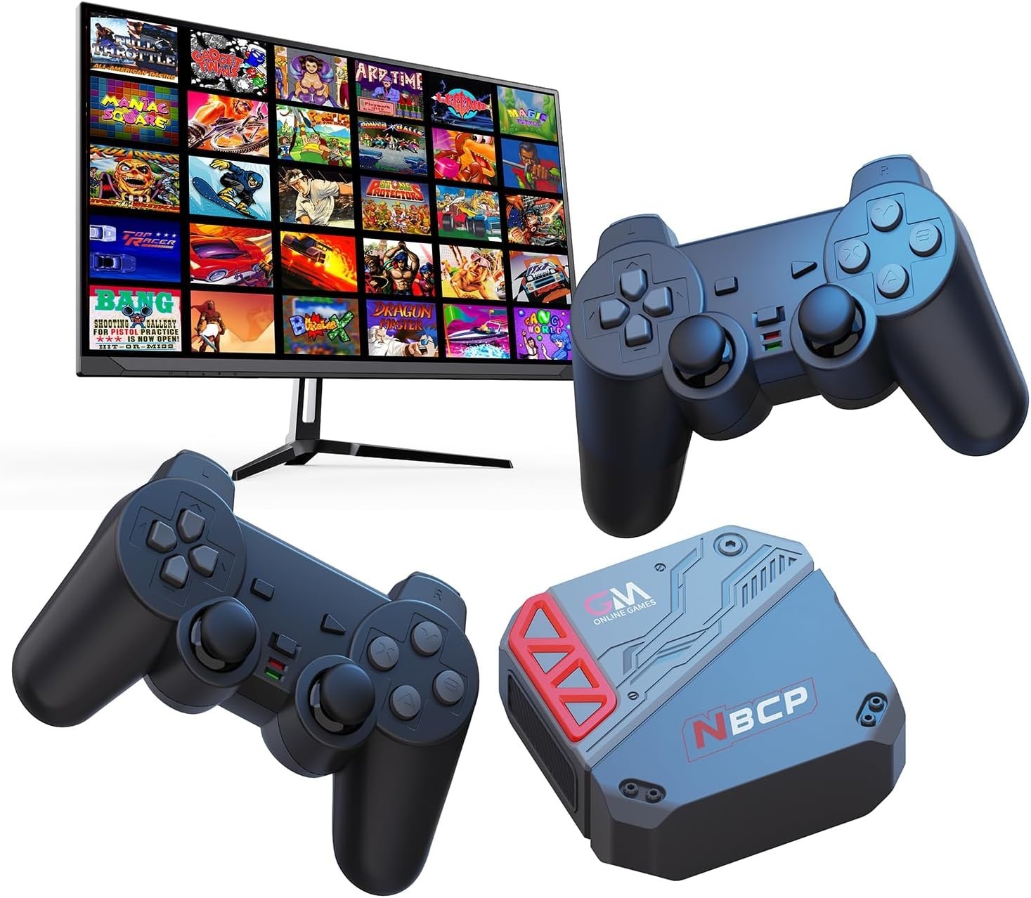 HDMI Retro Game Console with 30 Licensed Classics & Online Multiplayer Support
