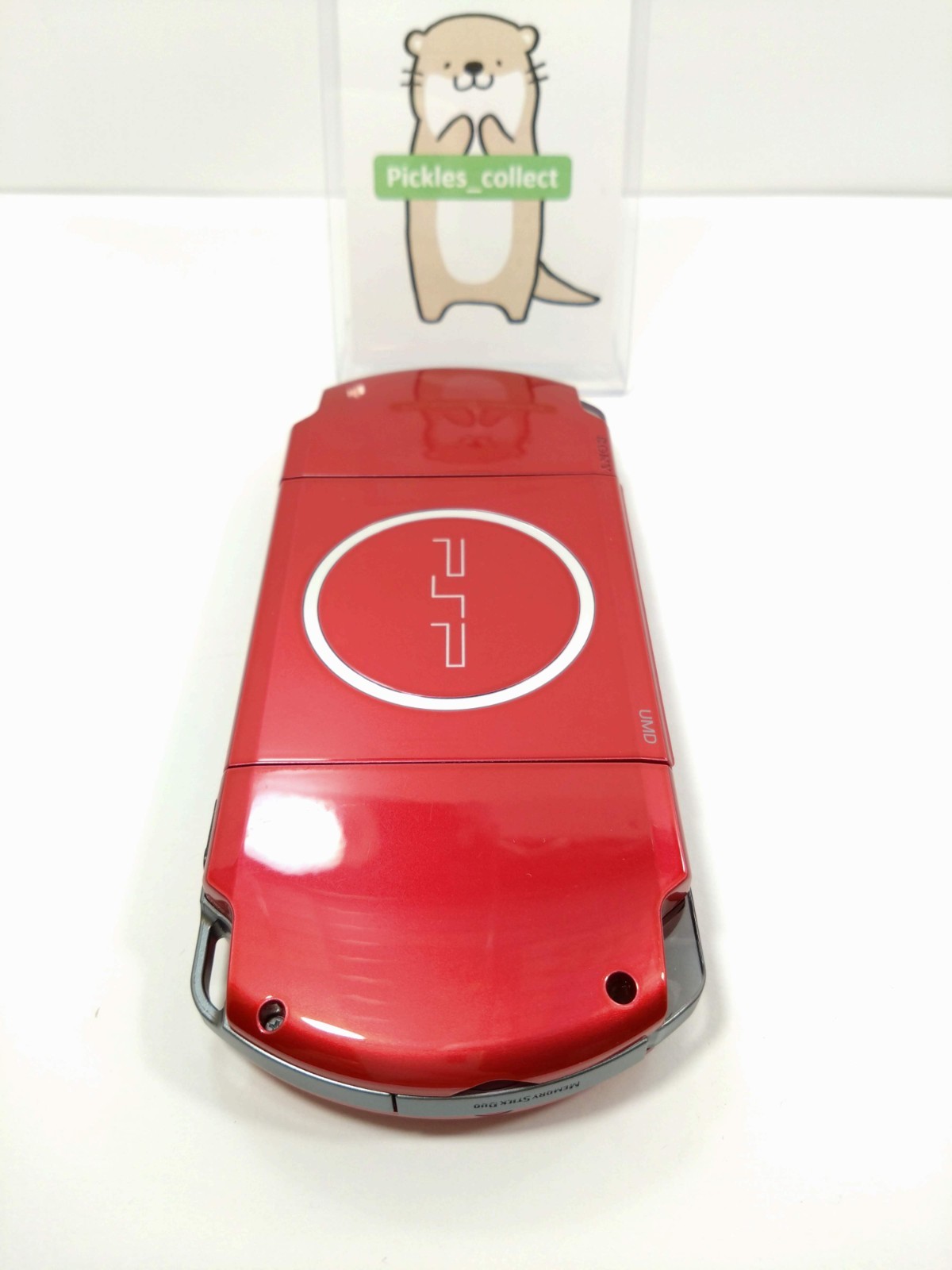 PSP 3000 Radiant Red Console only No Batery Tested Region Free Sony 0427B