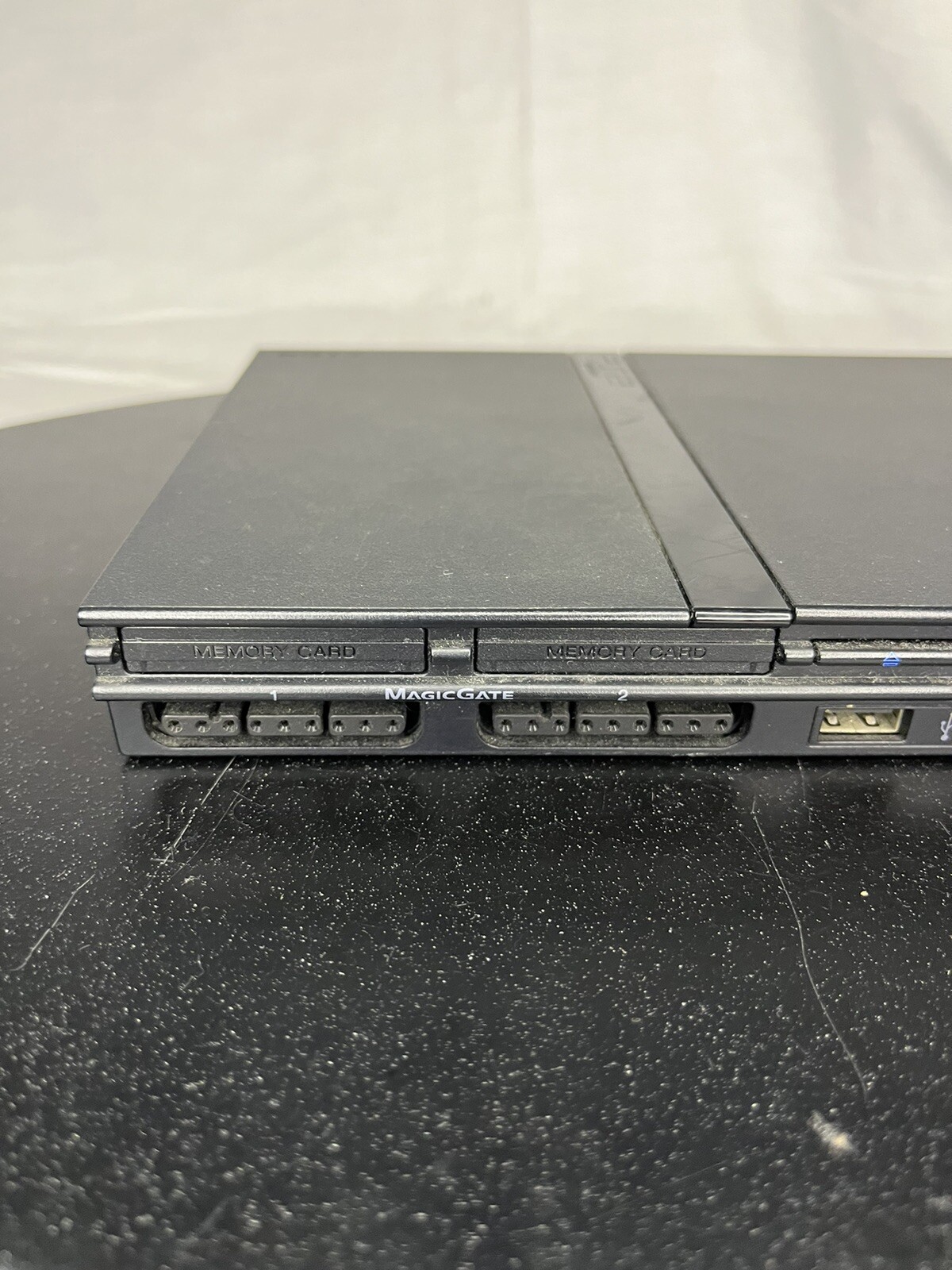 Sony PlayStation 2 PS2 Slim SCPH-70001 Gaming Console – W/ Controllers And Cords