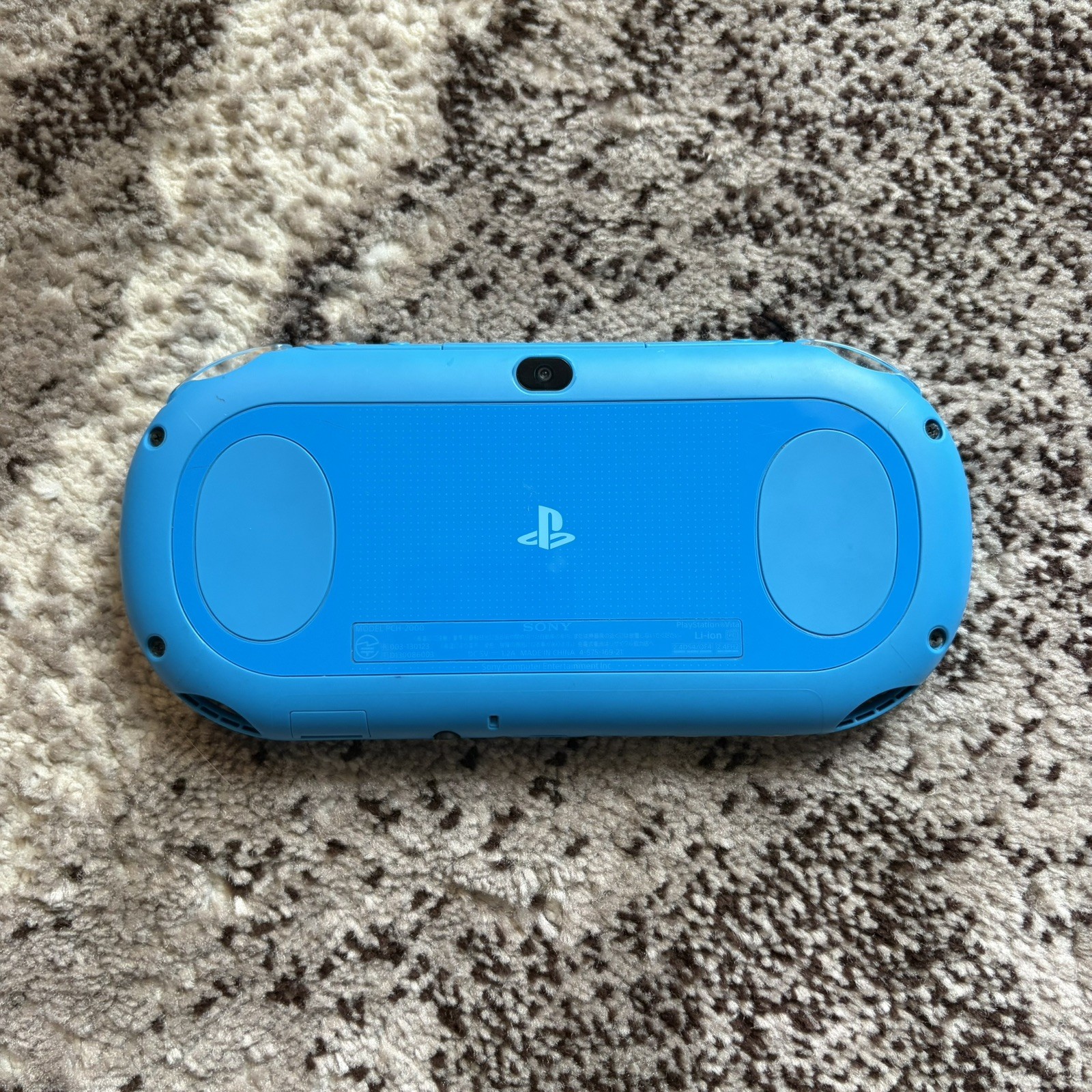 PS Vita Blue PCH-2000 ZA23 Slim Aqua Bundle, 2 Games + Charger 16GB Memory