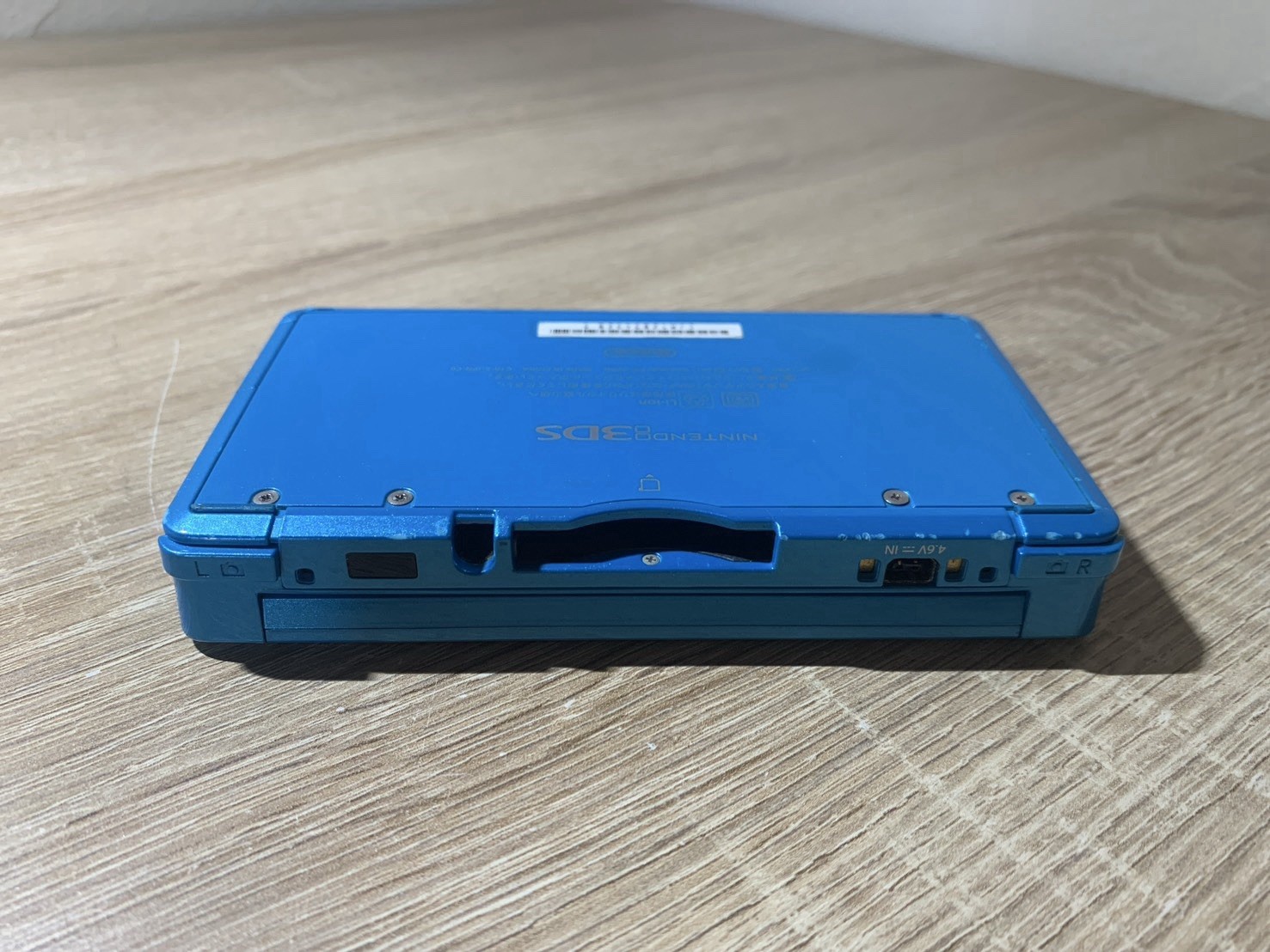 1178 Nintendo 3DS Light Blue For Parts