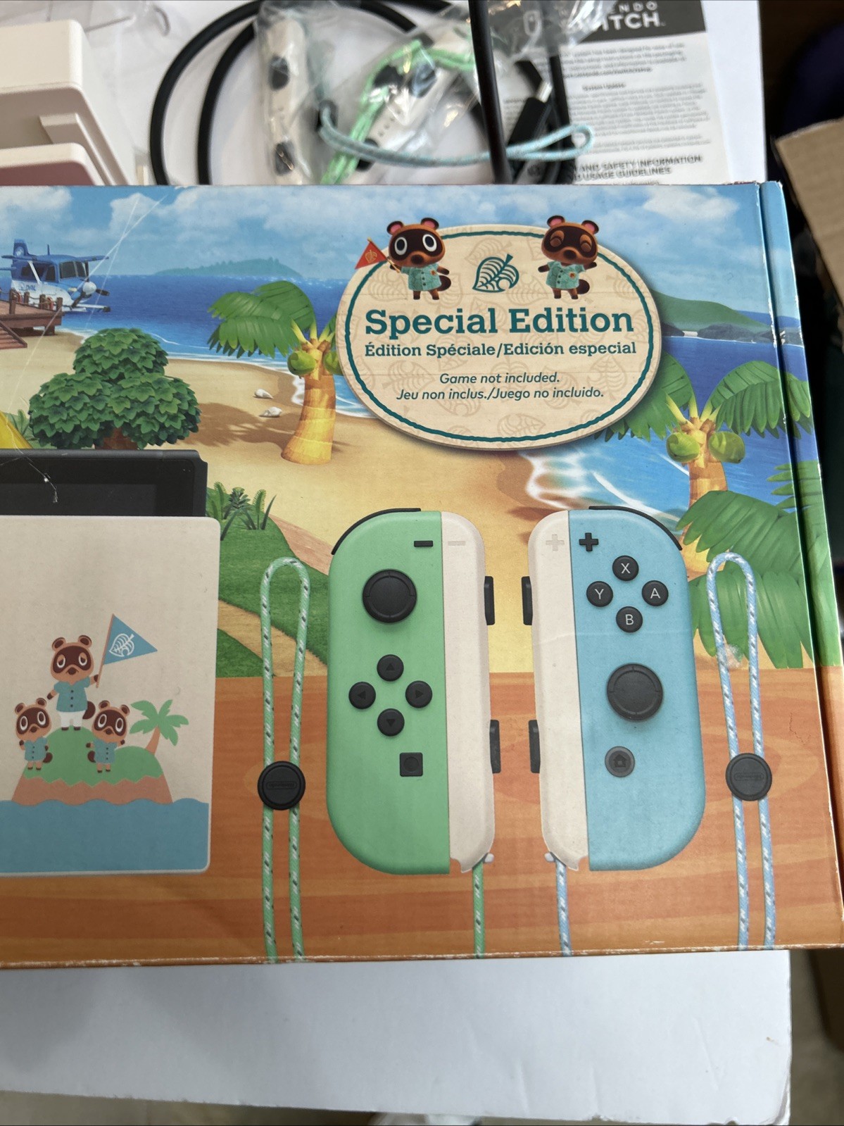 Nintendo Switch HAC-001(-01) Animal Crossing: New Horizon Special Edition – 32GB