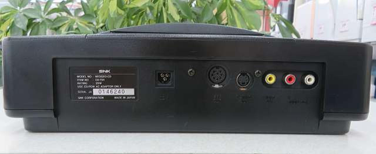 NEOGEO CD Top Loading Console with Controller Boxed Working Tested Japan