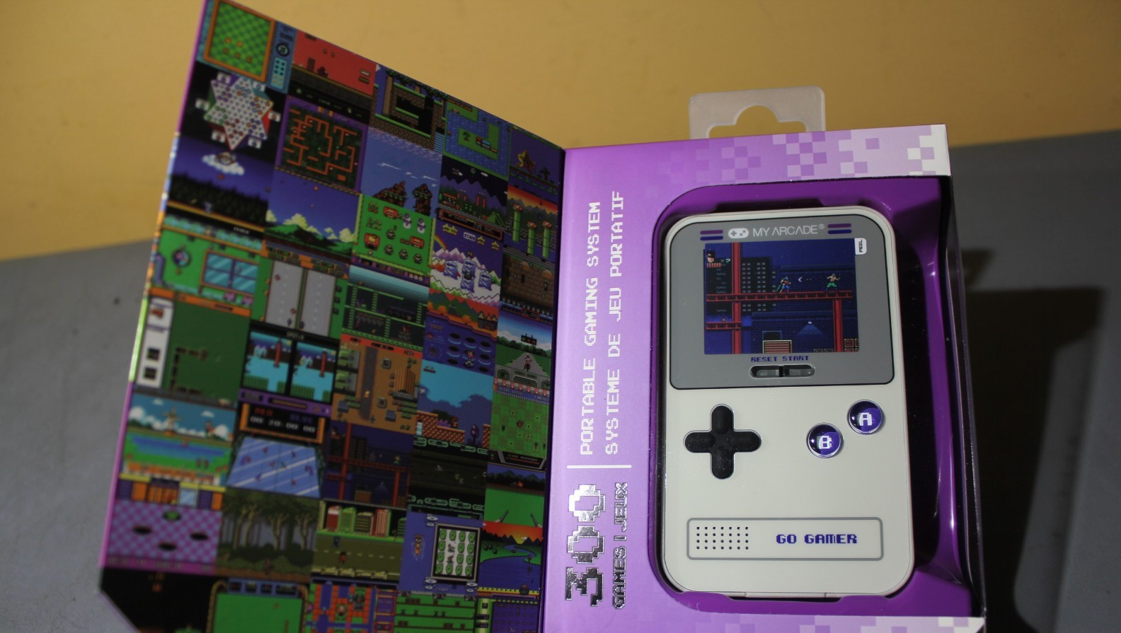 My Arcade Go Gamer Classic 300 Retro Games Portable Gaming System NEW!