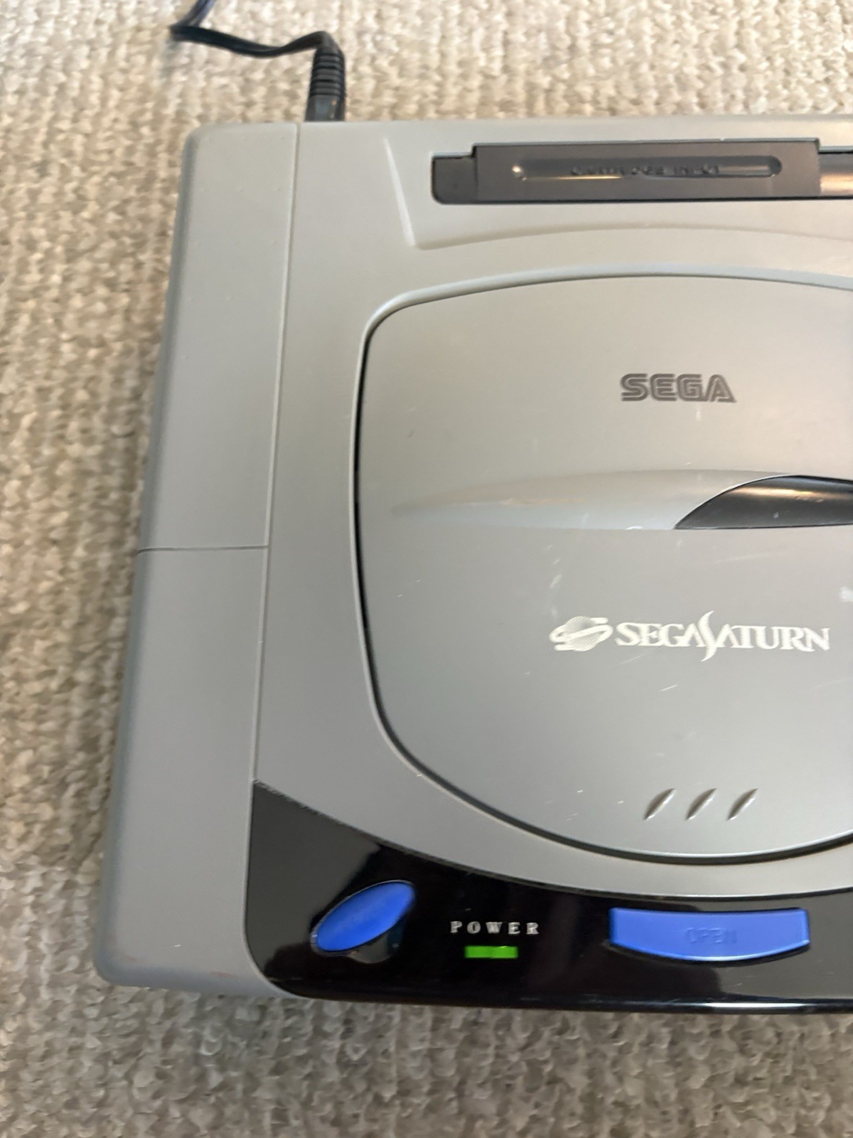 SEGA SATURN CONSOLE JAPAN power cord HST-3200 NTSCJ