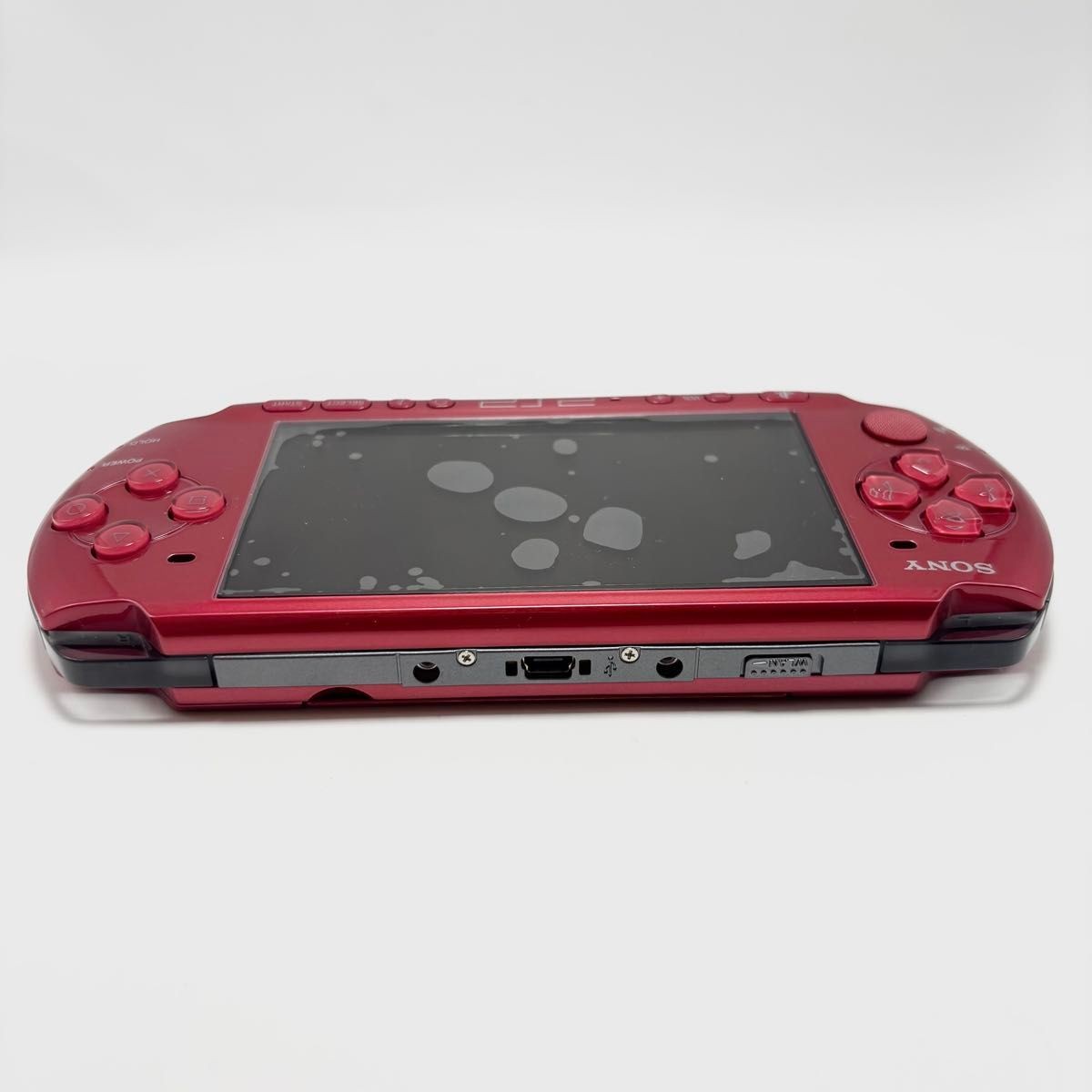 Sony PSP‑3000 Radiant Red Carnival Color Console Tested Working – Japan Model