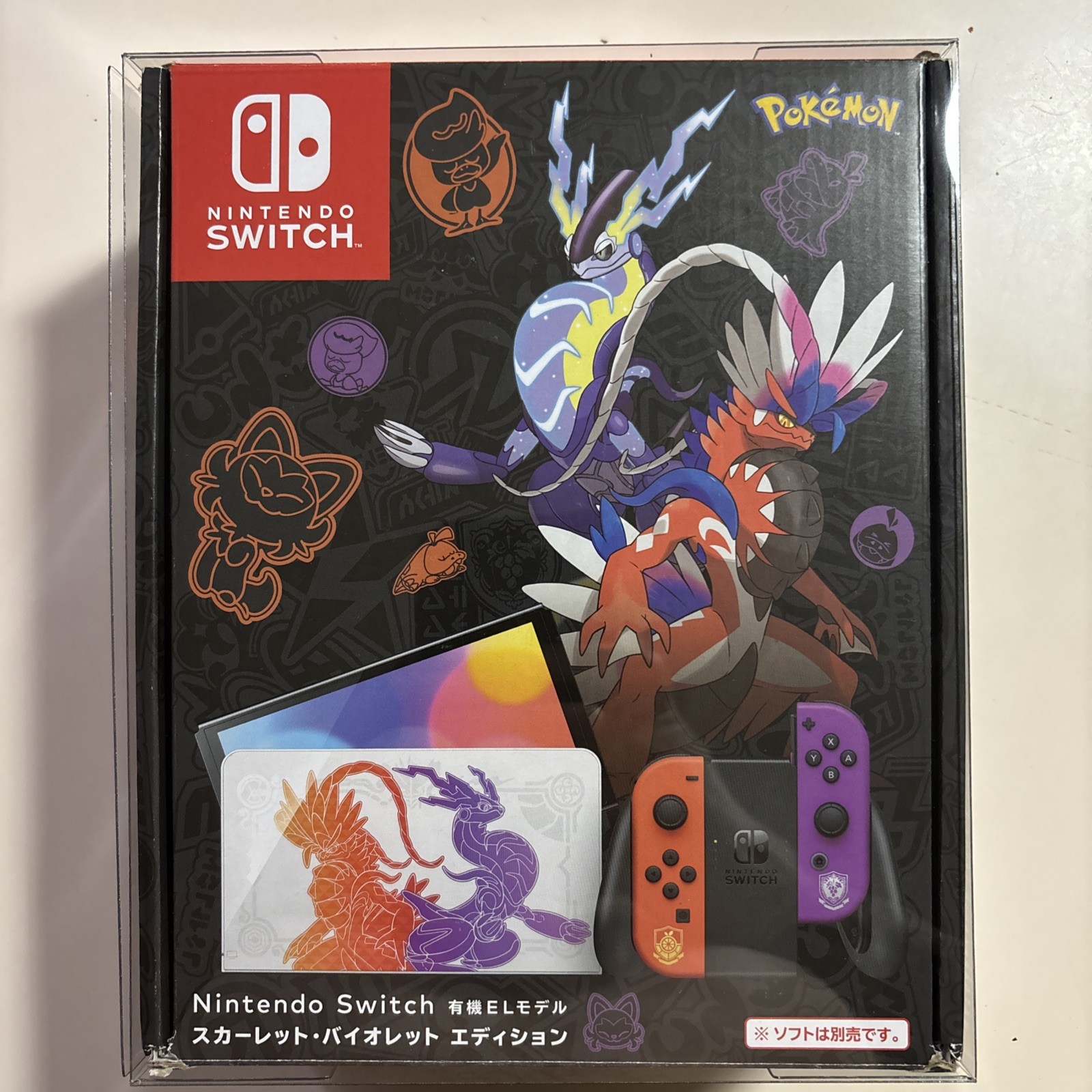 Nintendo Switch (OLED Model) HEG-001 Pokémon Scarlet & Violet Edition 64GB” New