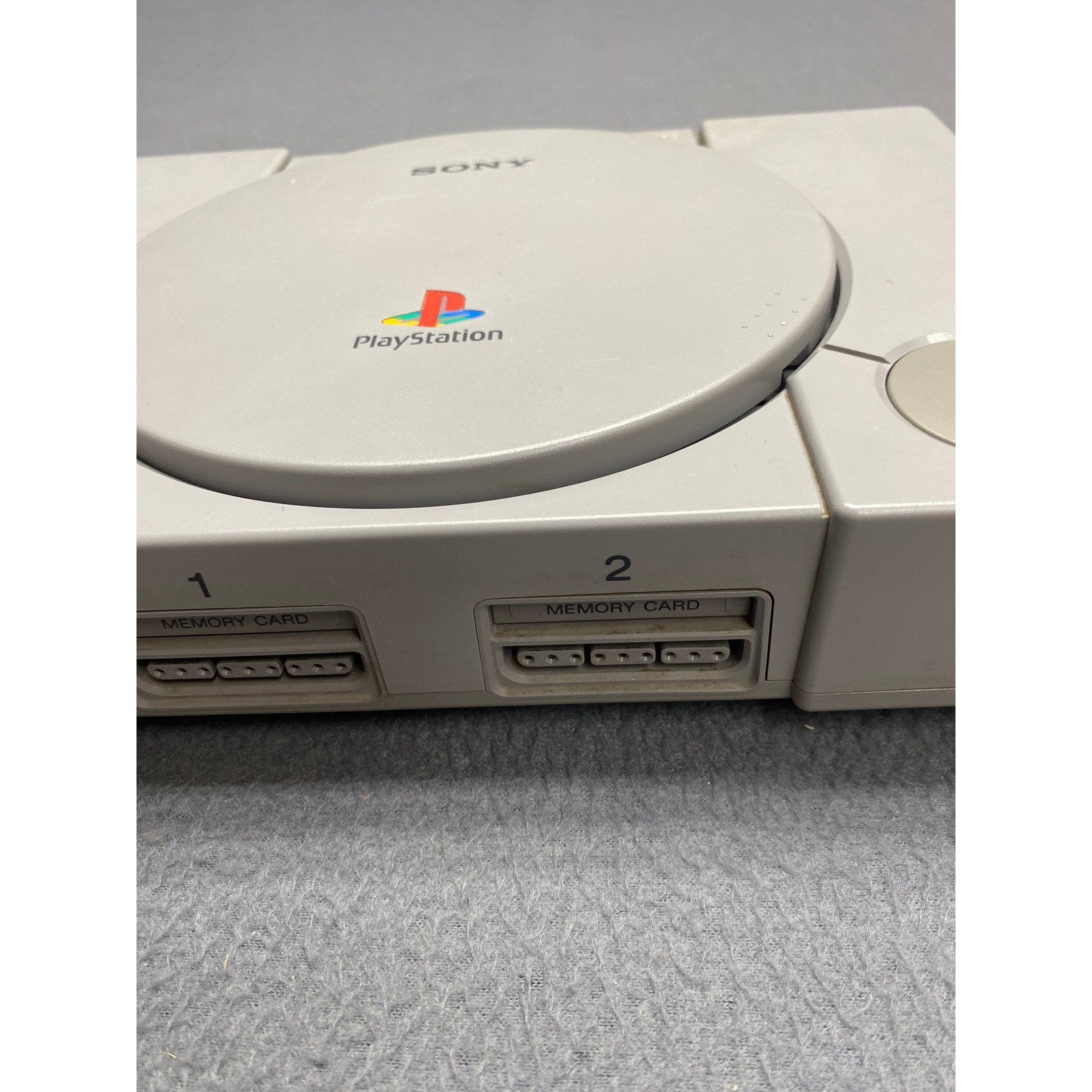 Sony PlayStation 1 Console PS1 Grey Parts Only Non-Working Original System