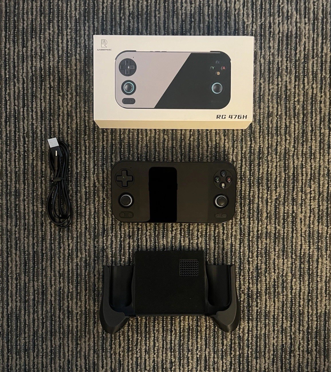 USED Anbernic RG-476H [8GB+128GB] | GammaOS Installed | Grip Included