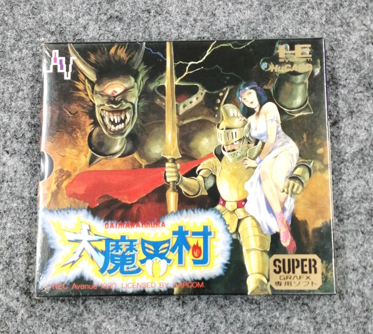 NEC Daimakaimura PC Engine SuperGrafx Unused Japanese Ver.