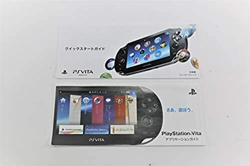 Playstation vita 3G/Wi-Fi model CRISTAL BLACK PCH-1100 AB01 Ps vita Excellent