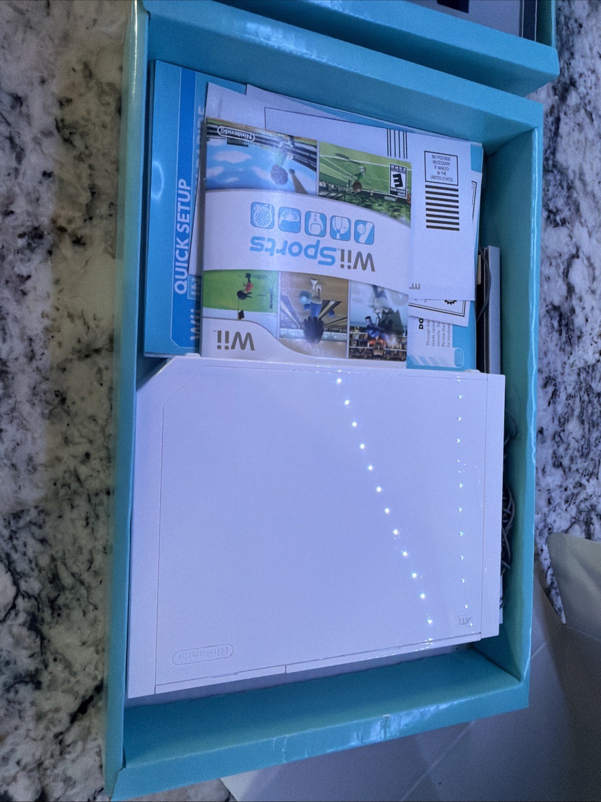 NINTENDO WII SPORTS CONSOLE OPEN BOX Wii SPORTS Bundle