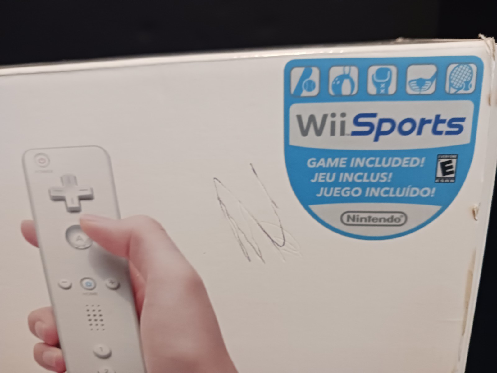 Nintendo Wii Console White Complete In Box CIB with Wii Sports Bundle – Tested!