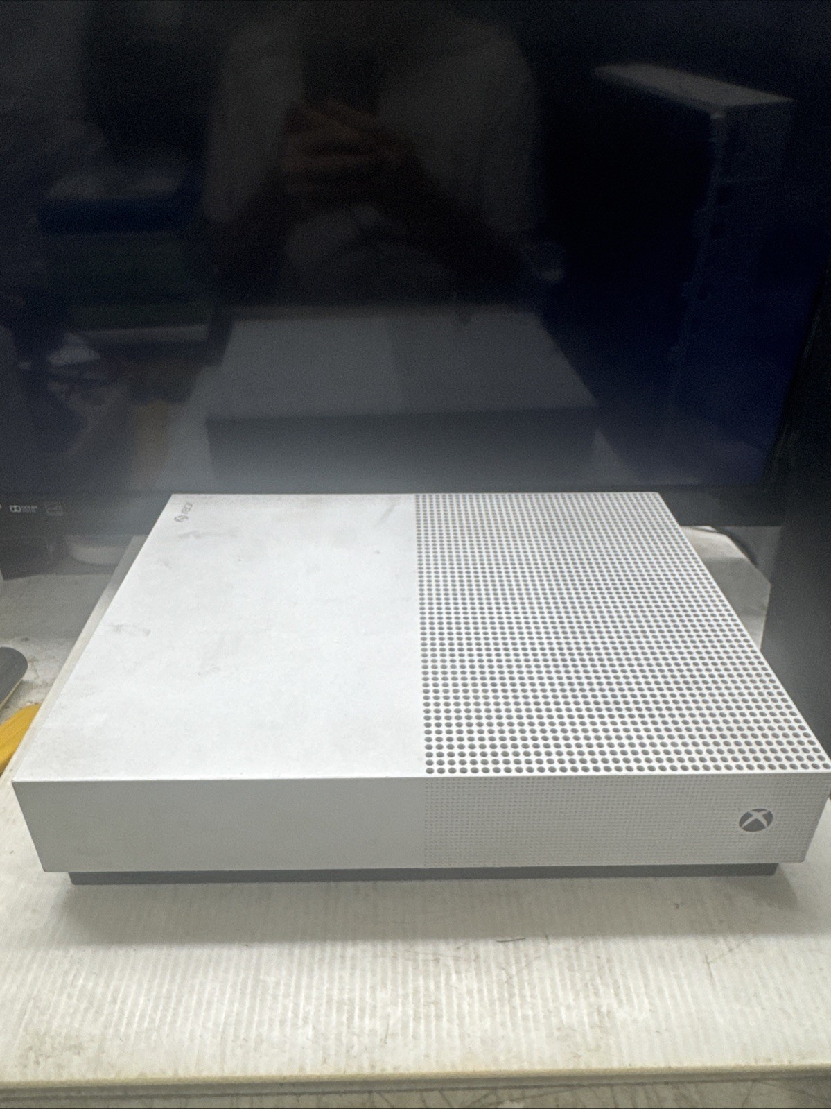 Microsoft Xbox One S All Digital Edition Console White- For Parts Or Repair Only