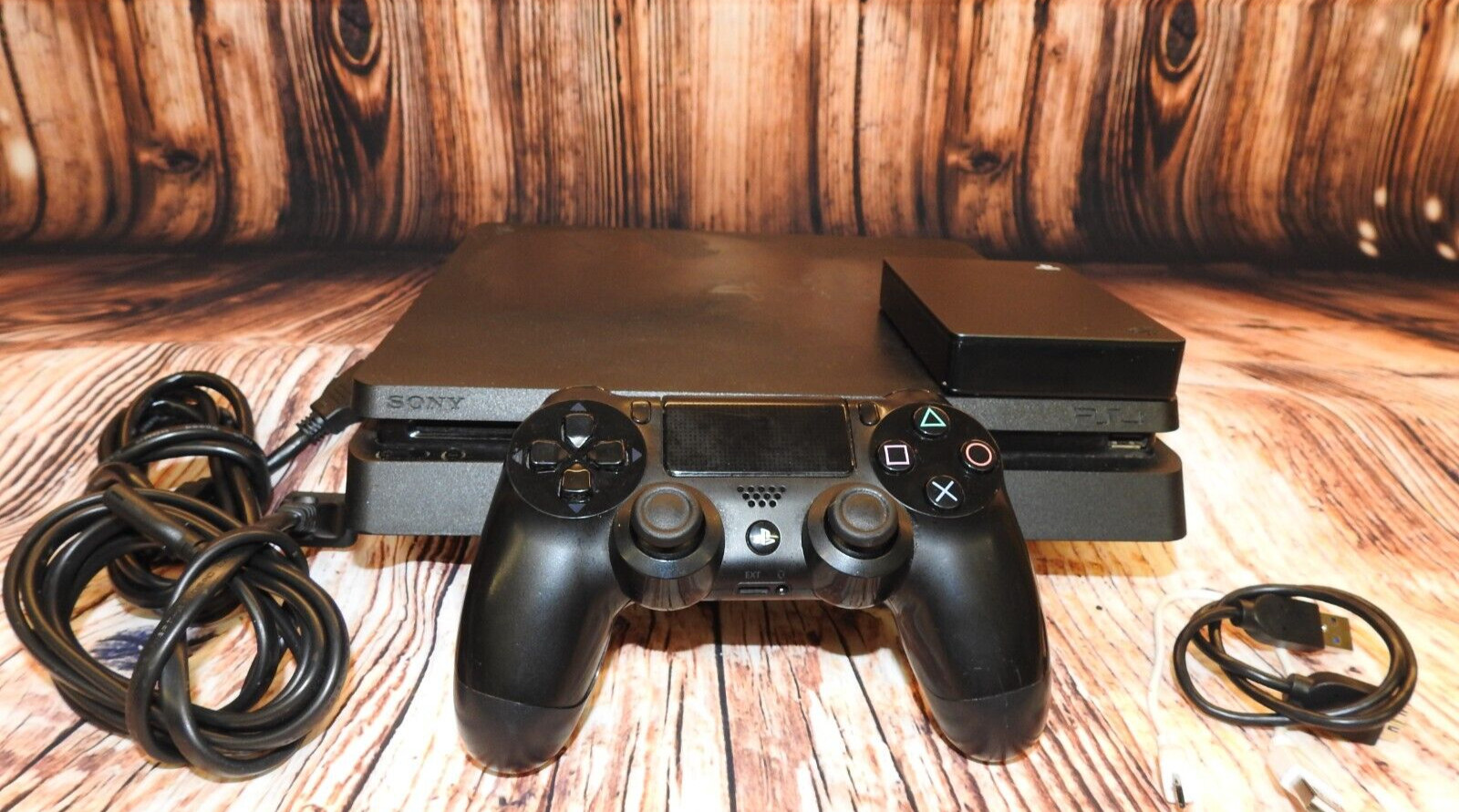 Sony PS4 Slim 500GB playstatio 4 TB Seagate PS4/PS5 External Hard Drive & remote