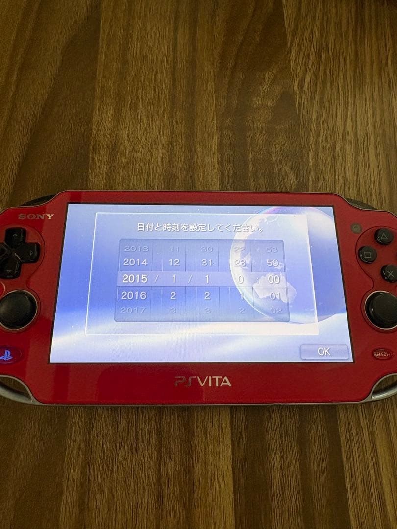 PlayStation PS Vita OLED (PCH-1000) Cosmic Red Boxed Tested