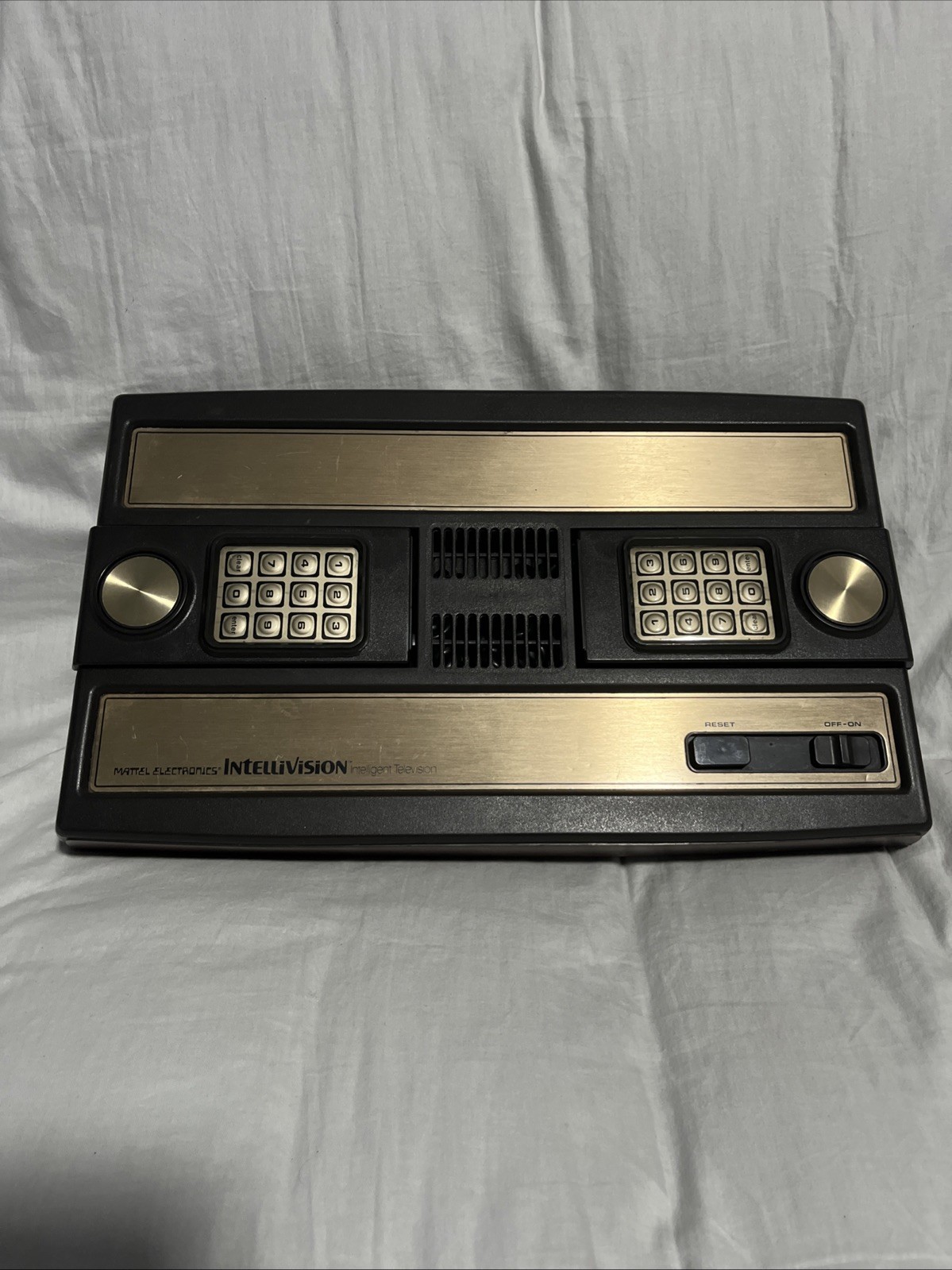 Intellivision Game System Console W/ Games and Manuals Untested