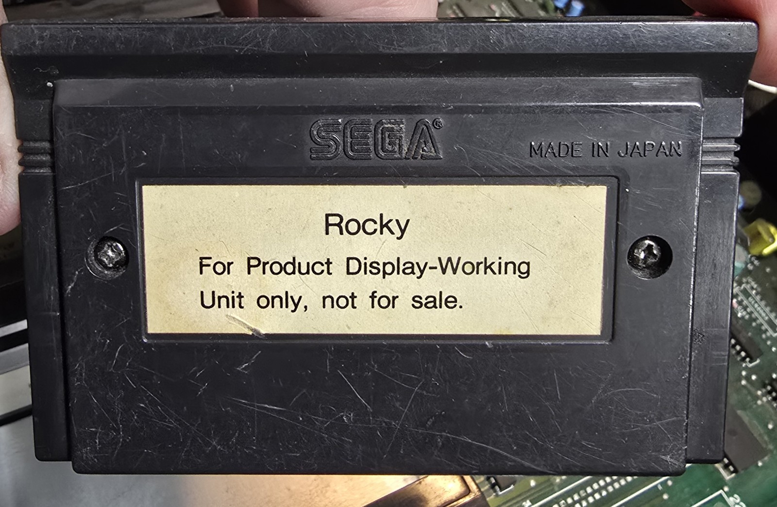 Sega Master System Kiosk Model # 3011 w/ 16 Games FOR PARTS OR REPAIR ONLY