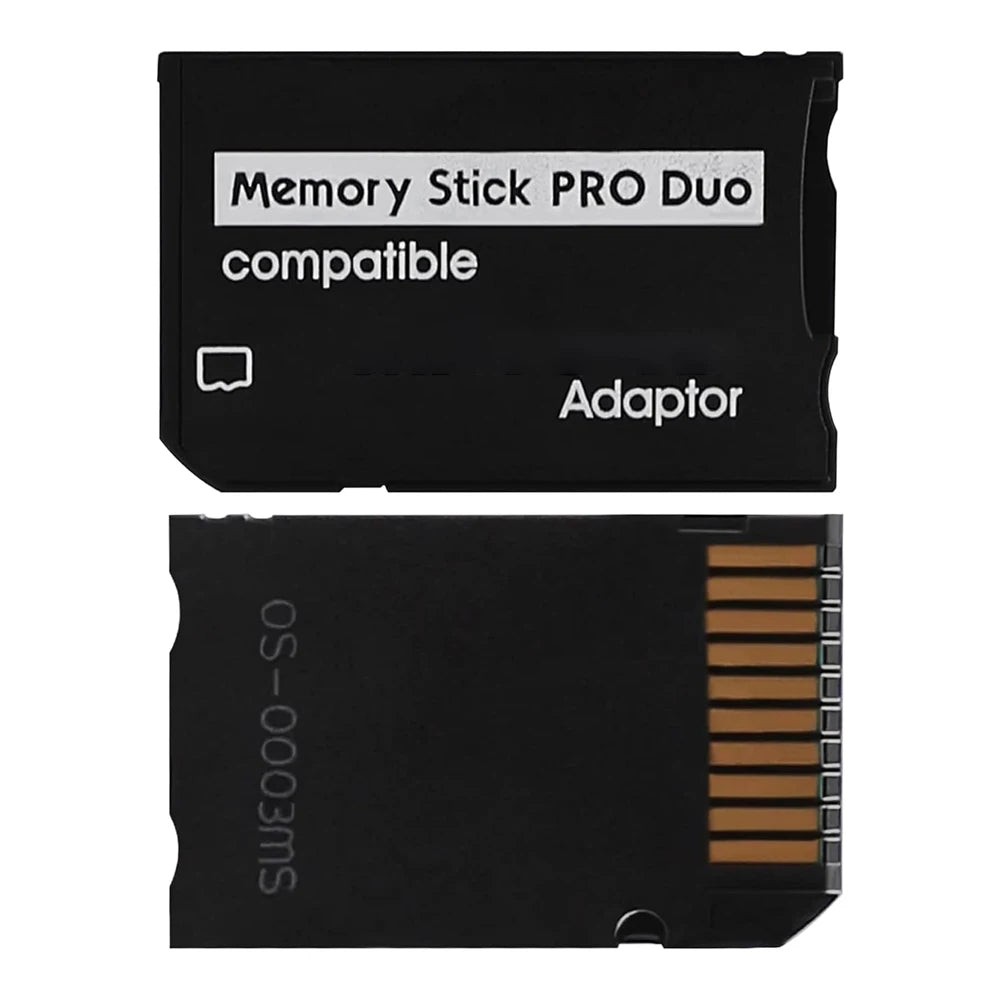 TF to MS Pro Duo Adapter, SD Card Converter for Sony PSP 1000/2000/3000 Gaming