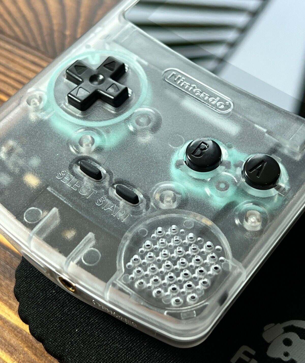 Clear 💎 FPGBC Gameboy Color GBC Funnyplaying XL IPS Screen USB-C Console