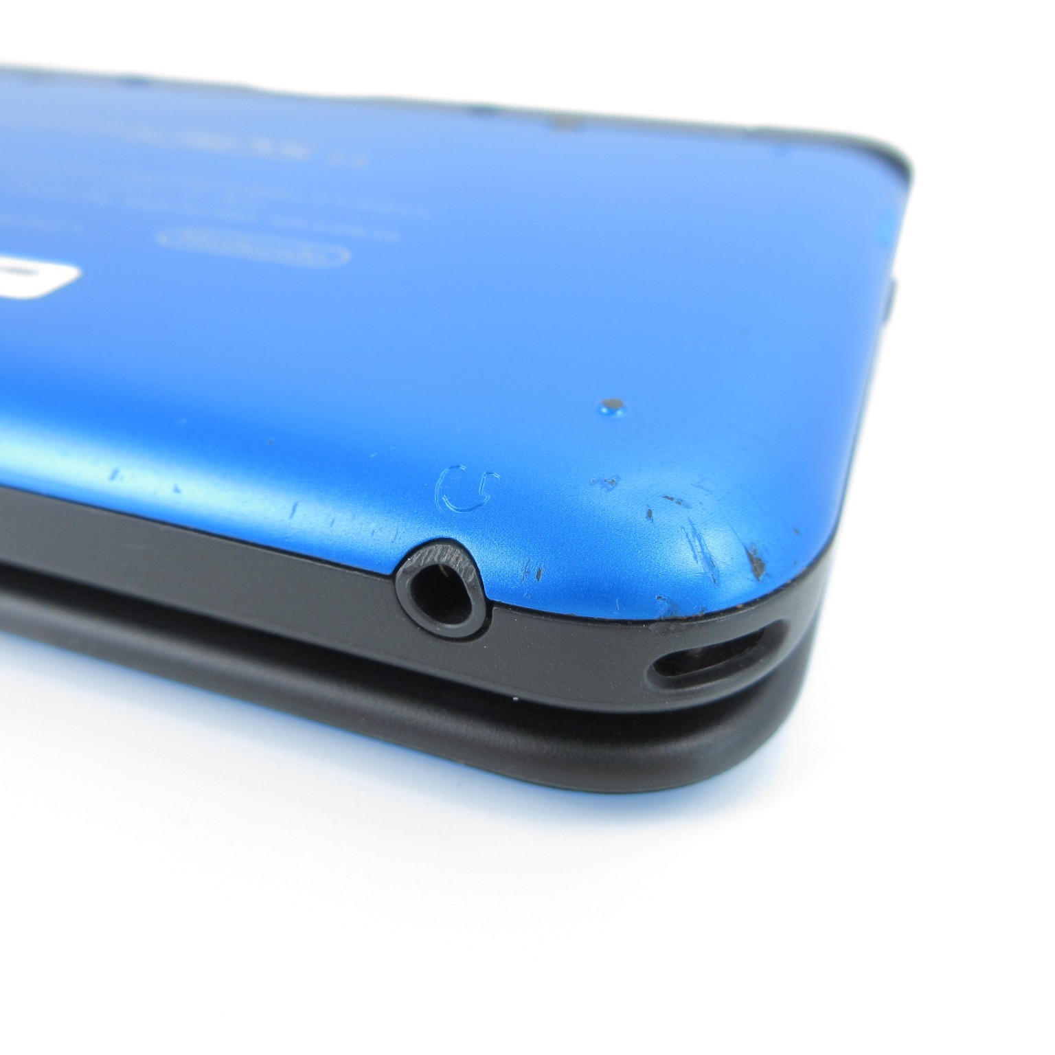 【Very Good】Nintendo 3DS LL XL Blue x Black Console ONLY Japanese Edition #Arr091