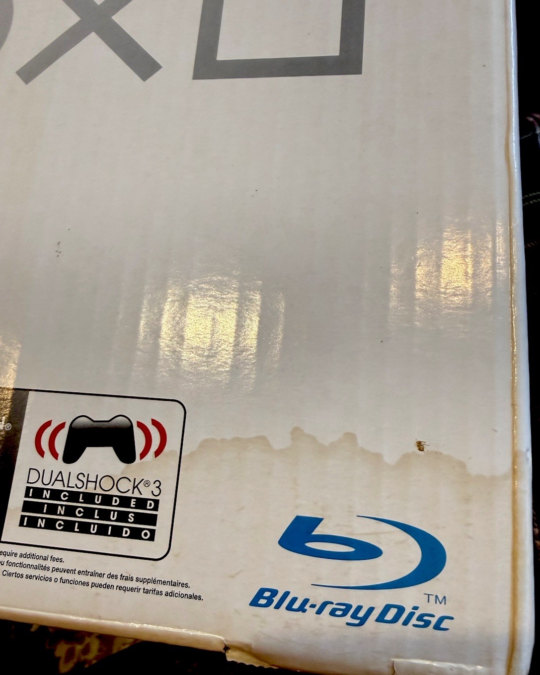 Sony PlayStation 3 PS3 Black 80GB Powers On-Shuts Off Org. Box, Controller -READ