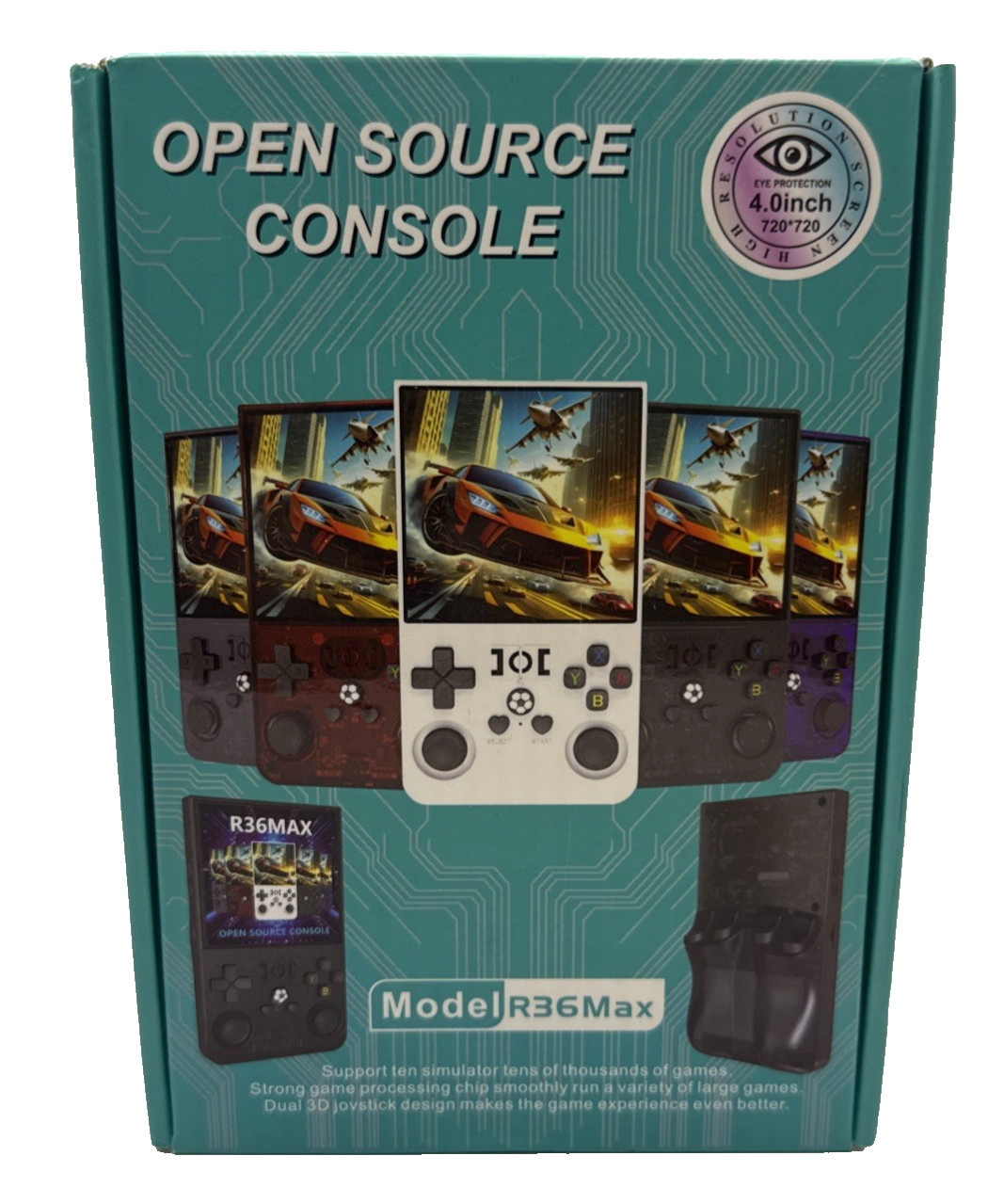 R36Max Retro Handheld Open Source Game Console +18000 Games – Brand New & Sealed