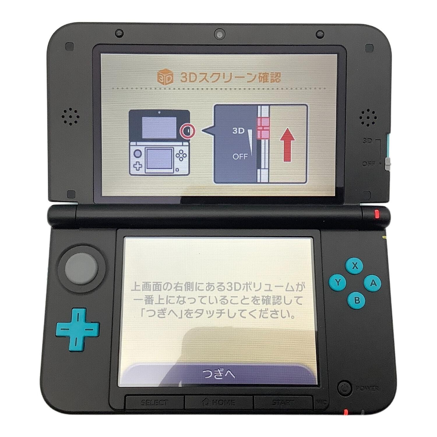 Nintendo 3DS XL LL Limited Pack Turquoise x Black Console SPR-001 Boxed