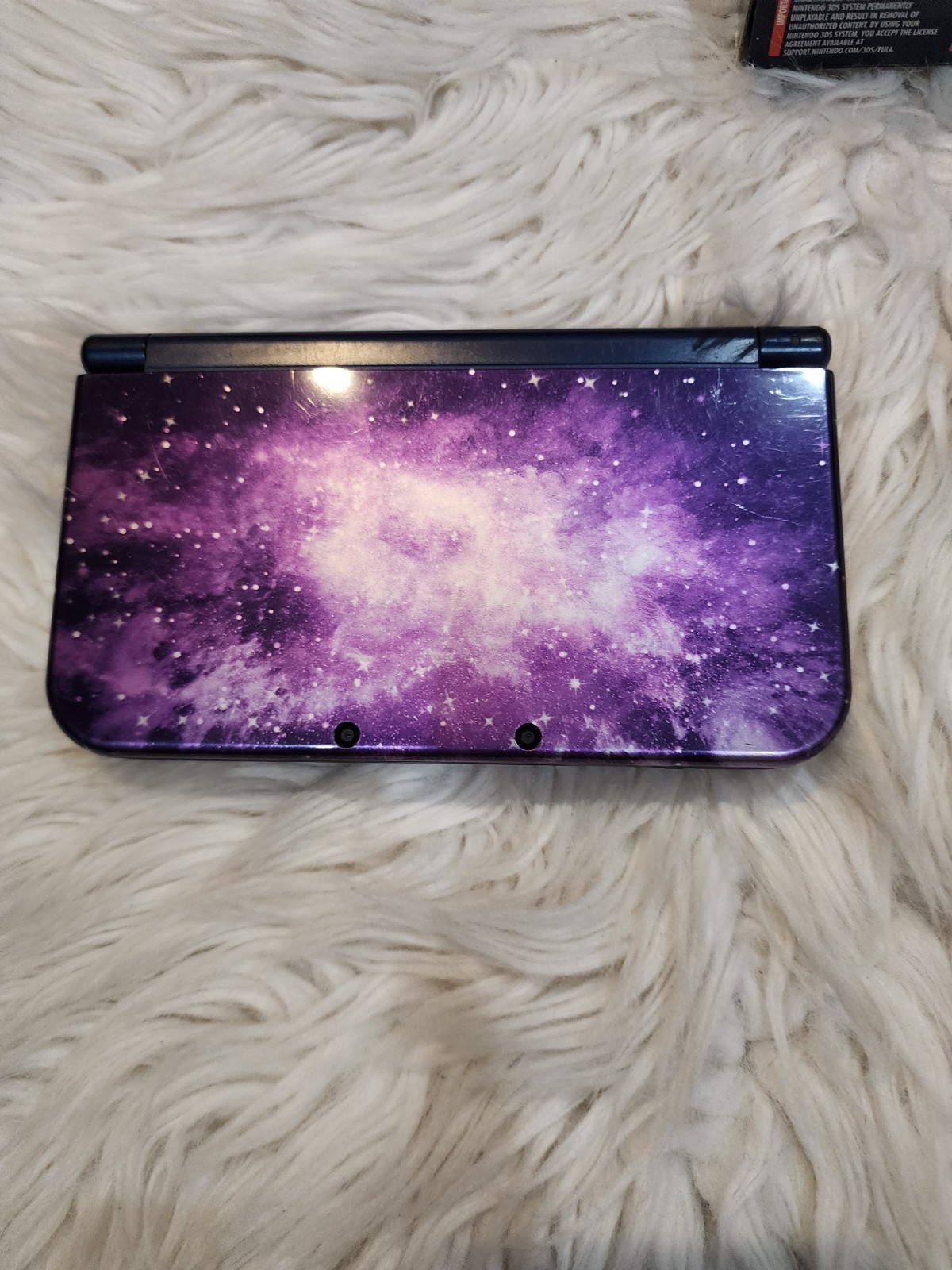 New Nintendo 3DS XL Galaxy Edition Handheld System w/ box and charger