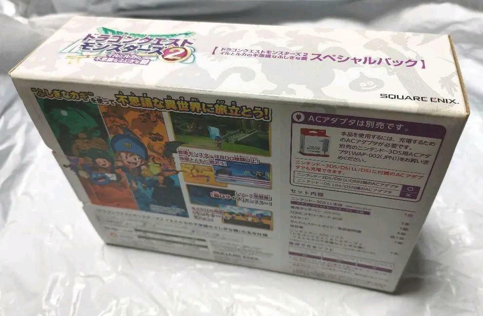 Nintendo 3DS LL XL Dragon Quest Monsters 2 Special Pack Game Console & Software