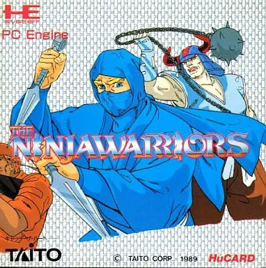 PC Engine Hu Card Software Ninja Warriors