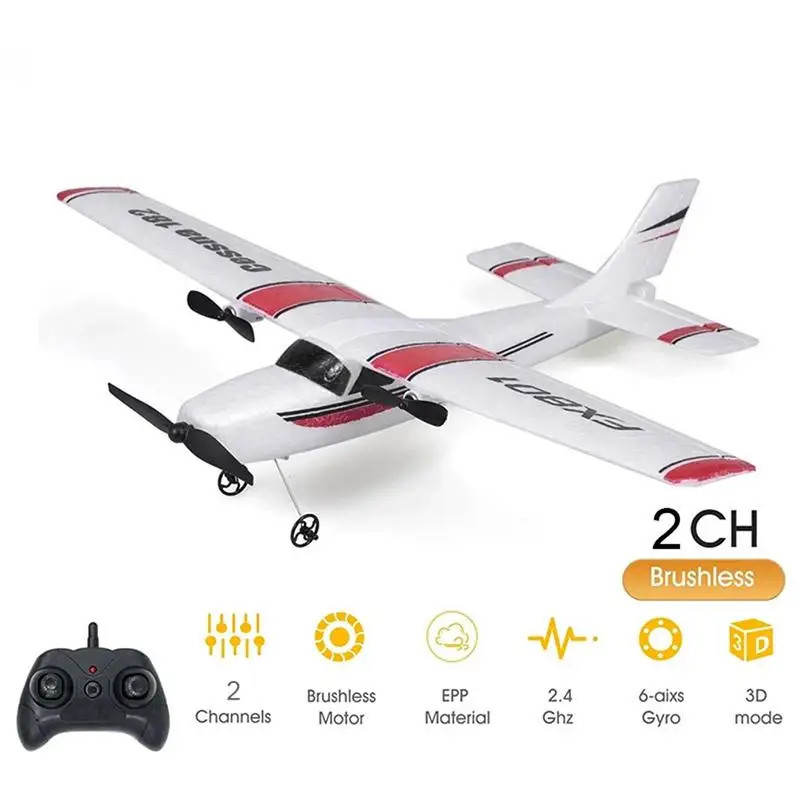 FX801 EPP Foam RTF RC Plane 2.4G Fixed Wing Beginner Friendly Indoor Outdoor Fly