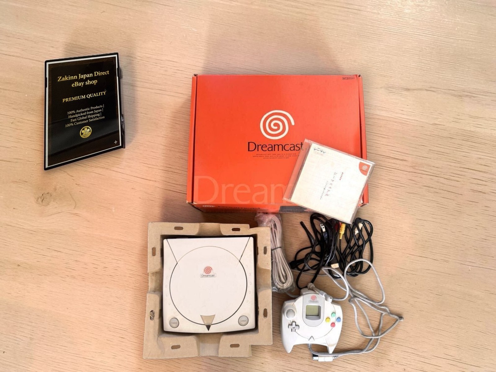 SEGA Dreamcast HKT-3000 Limited Edition console Only power-on confirmed NTSC-J
