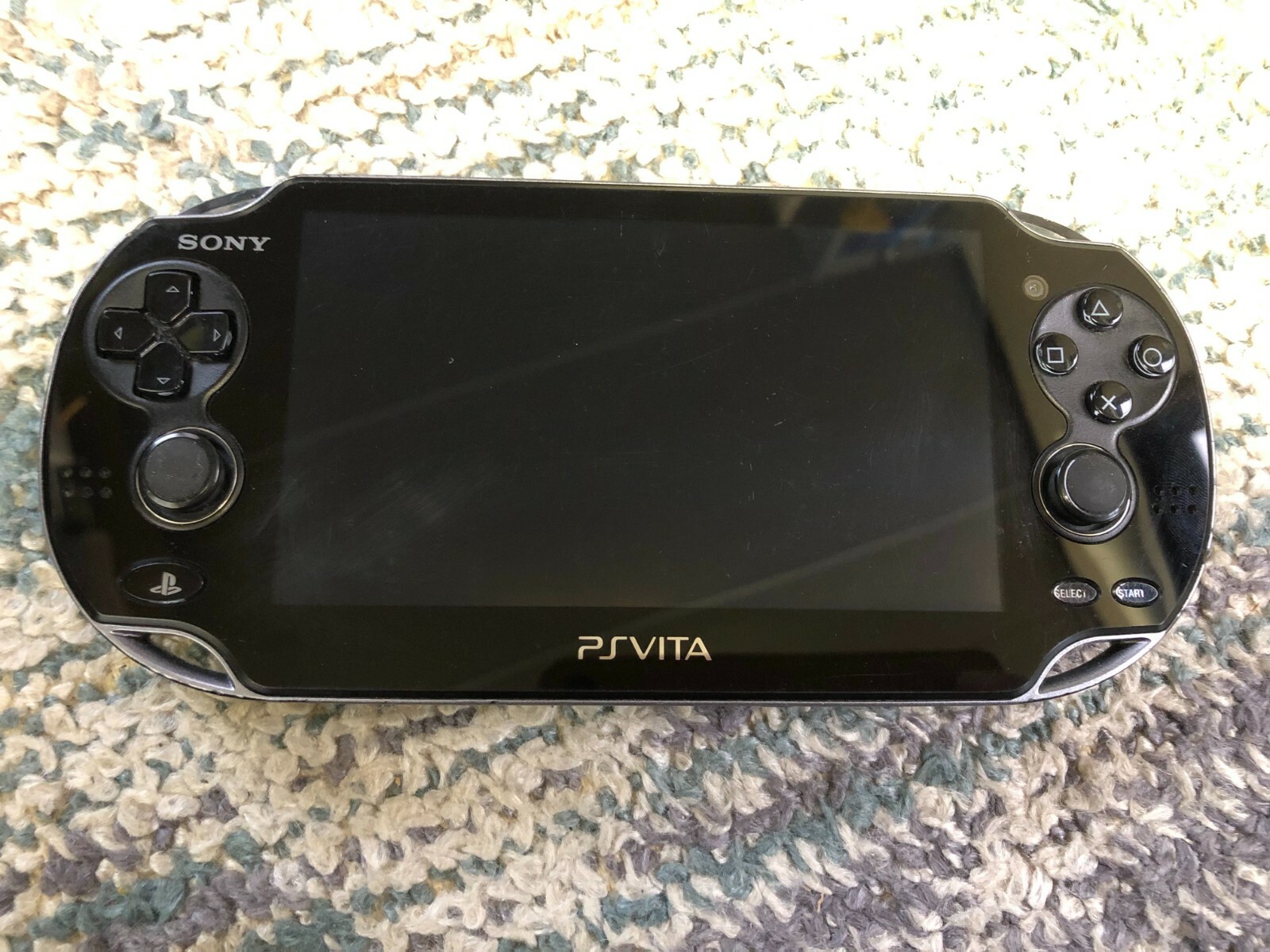 vita 3G/Wi-Fi model CRISTAL BLACK PCH-1100 AB01 Ps vita Console Playstation