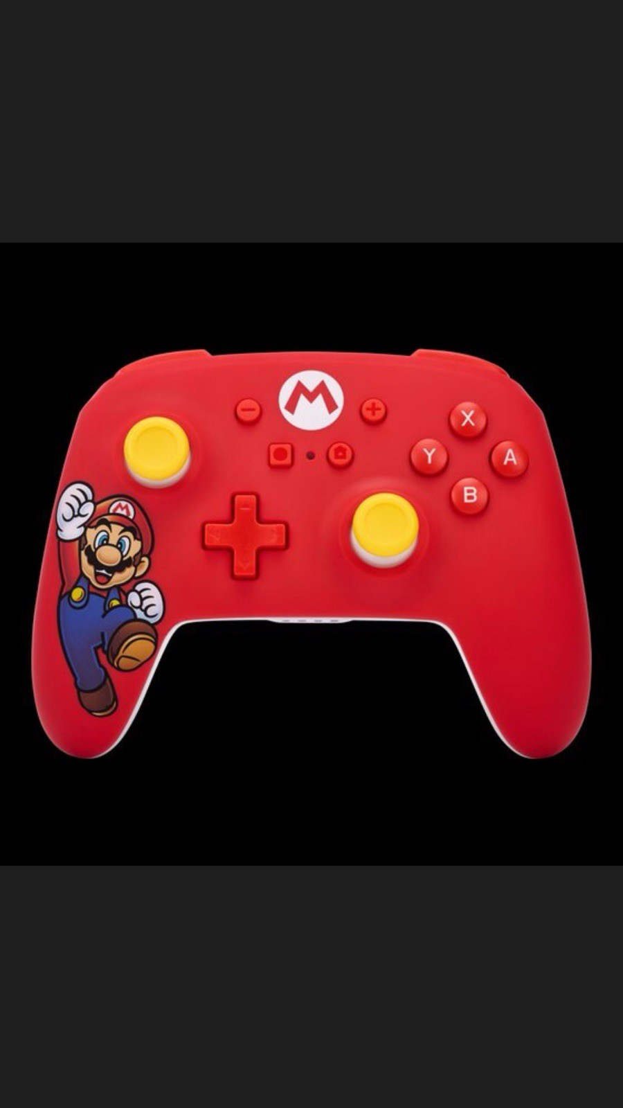 Nintendo Switch Red Console with Mario-Themed Controller HDMI USB-C