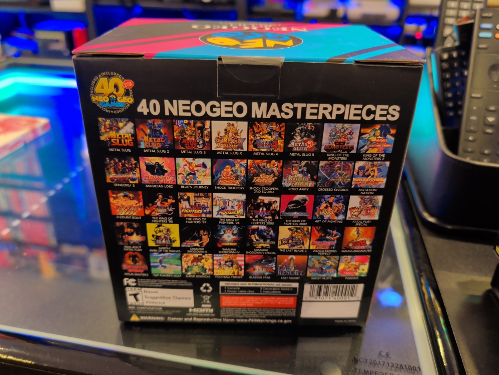 NEOGEO Mini International Classic Edition SNK 40th Anniversary Brand New Sealed