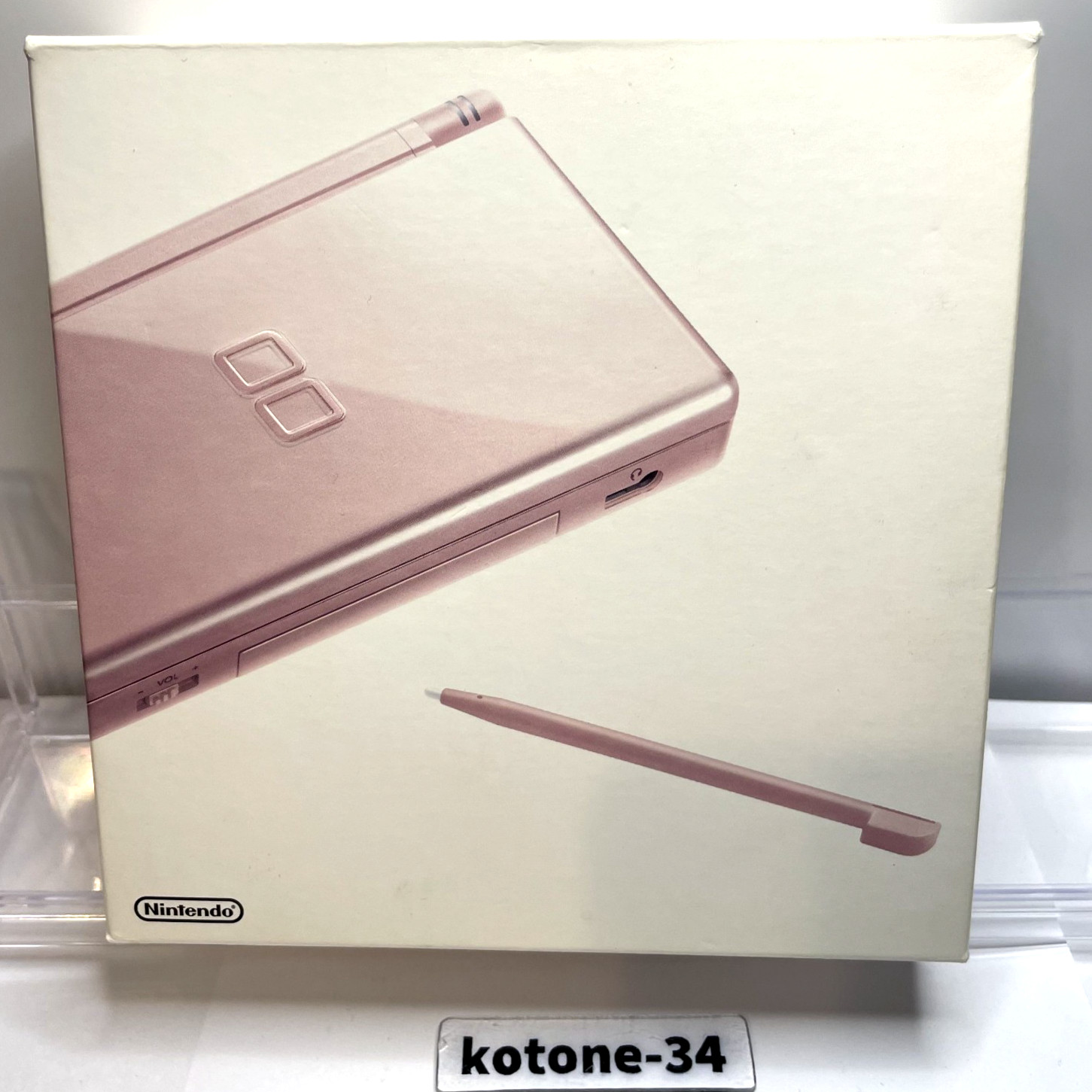 Nintendo DS Lite Metallic Rose Used w/BOX *Japanese model – Tested & Works Great