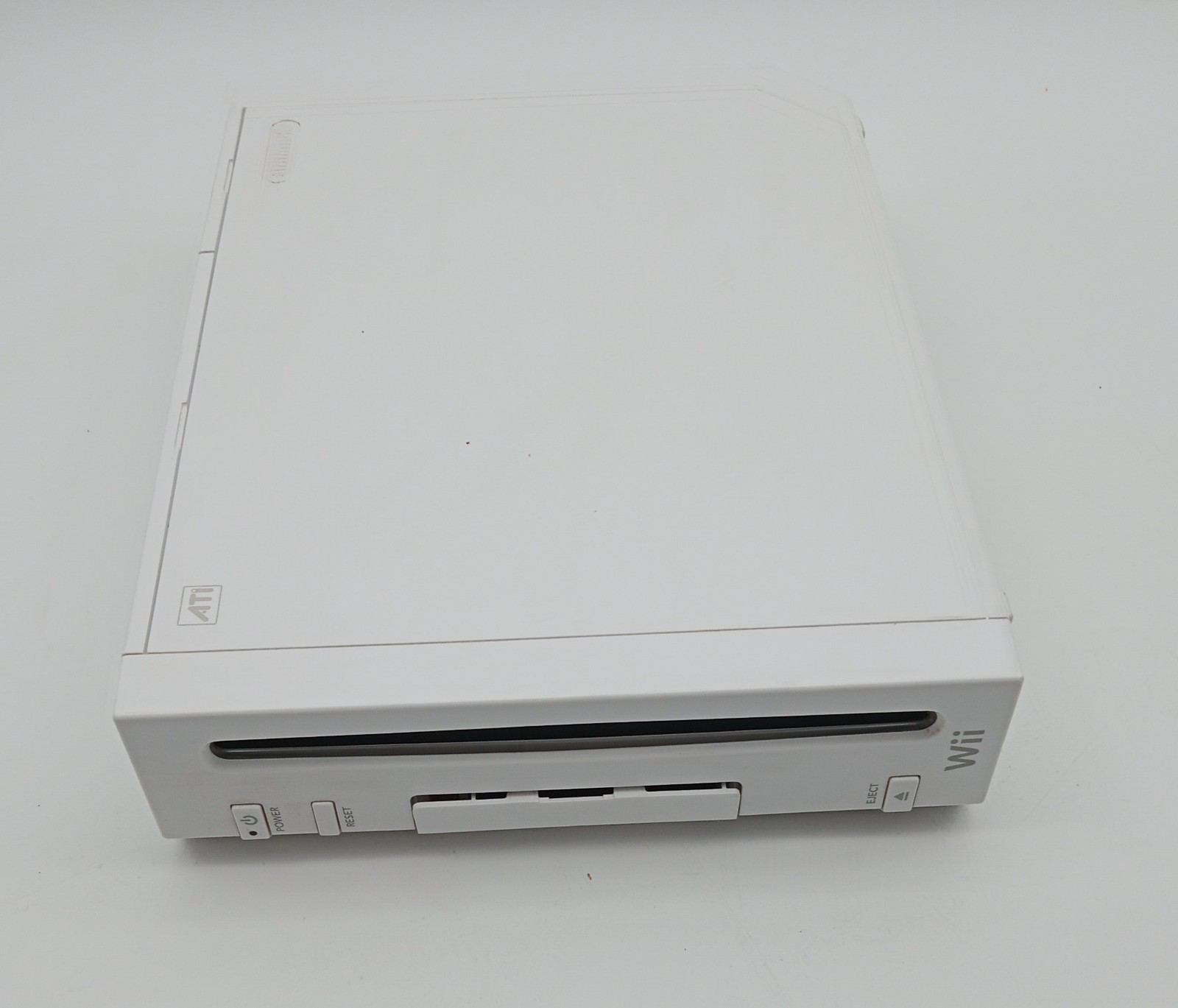 Nintendo Wii Console RVL-101 White HDMI Adapter, Sensor, Power Cord LOT