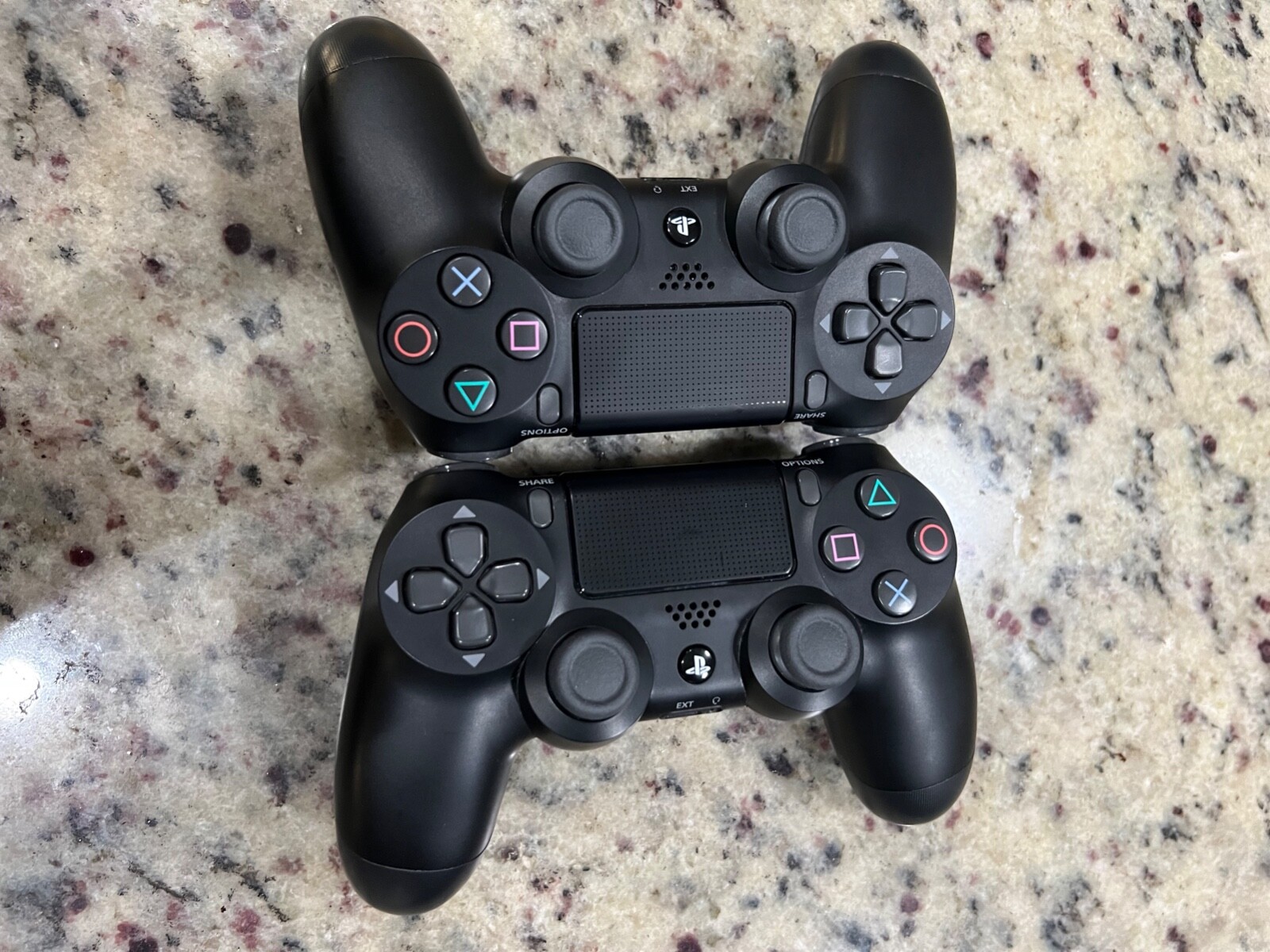 PS4 PRO 1TB + 2 ps4 standard controllers(power and HDMI cables included)