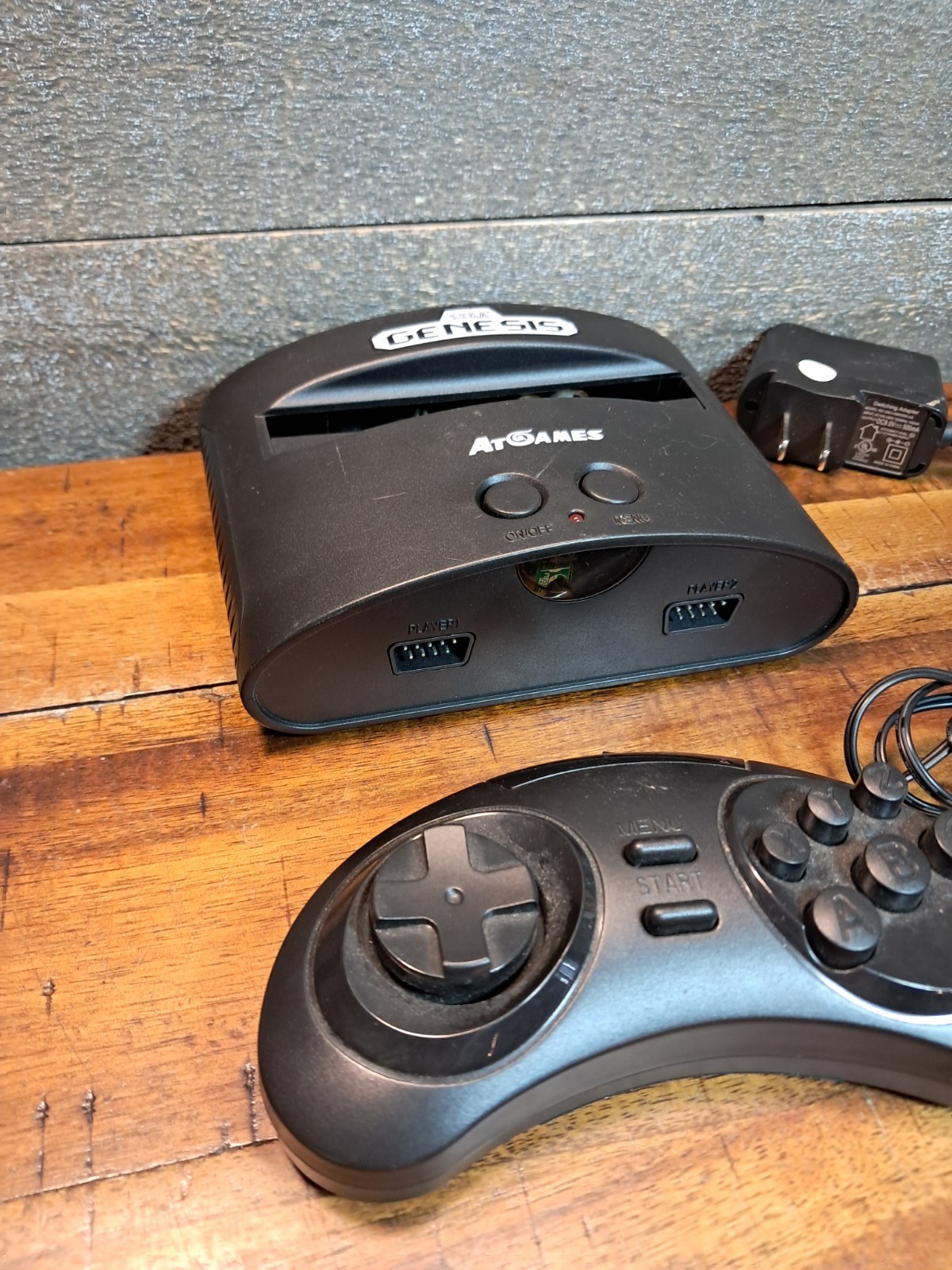AtGames Sega Genesis Classic Mini Game Console w/ 80 Built-In Games – 2016 Model