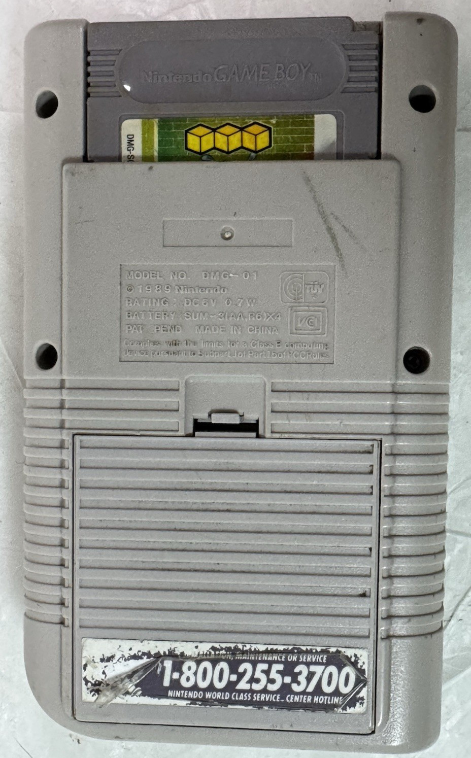 Original Gameboy Restored With V5 Ultra IPS Backlight Screen Tested