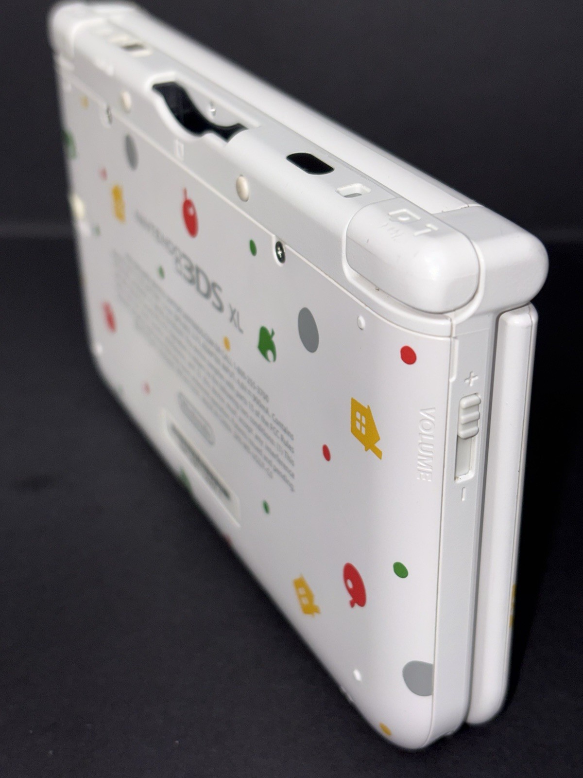 READ US Nintendo 3DS XL Animal Crossing Handheld – Charger & Stylus WORKING