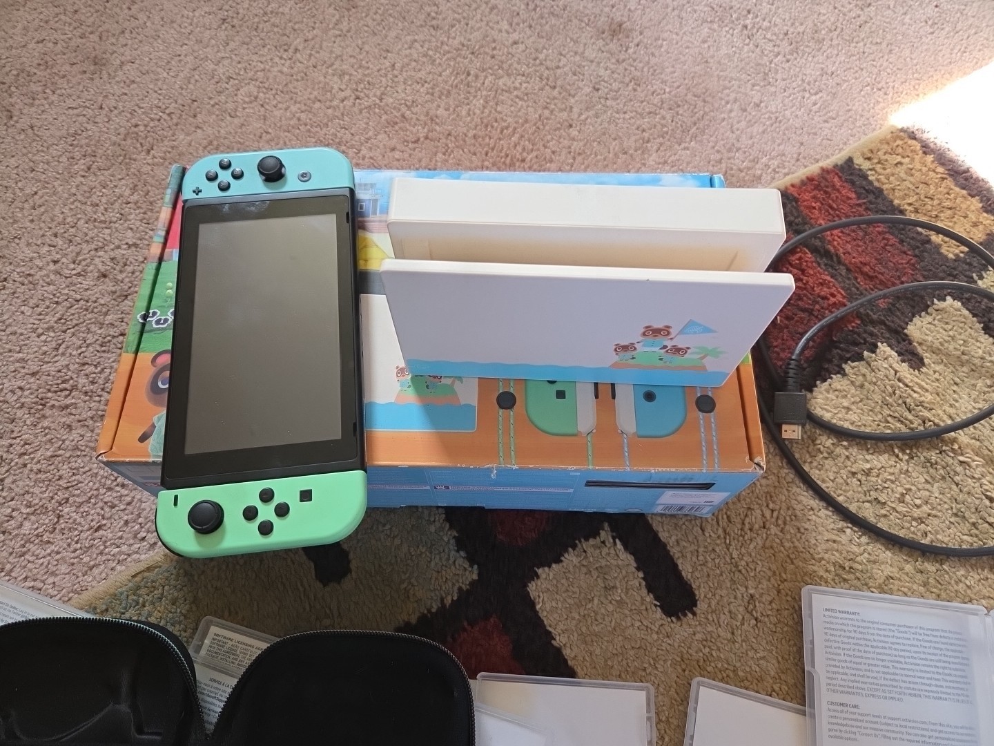 Nintendo Switch HAC-001(-01) Animal Crossing:New Horizon SpecialEdition 13 Games