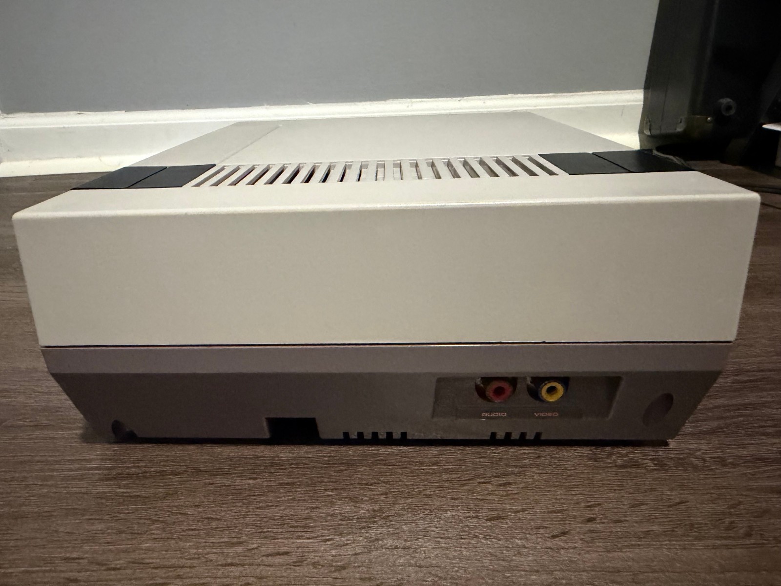 Original Nintendo NES Console, Recapped with Controllers and Zapper