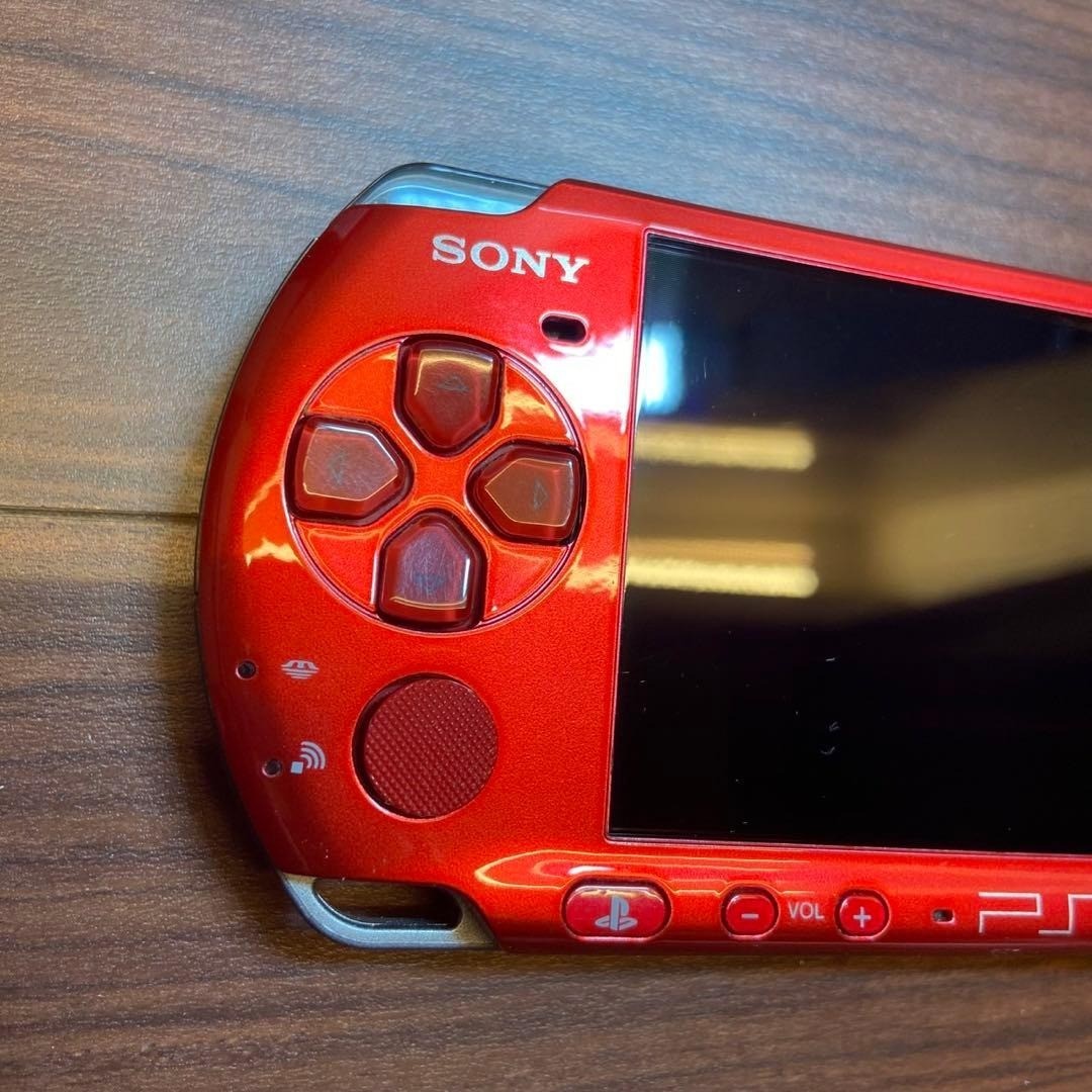 PSP 3000 Console, Radiant Red 5622 From Japan